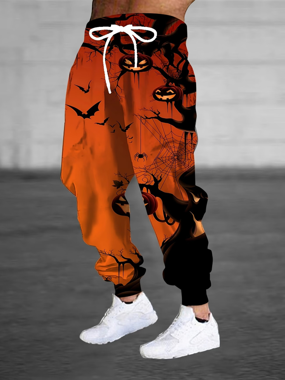 Halloween Themed Pumpkins Print 3D Sweatpants