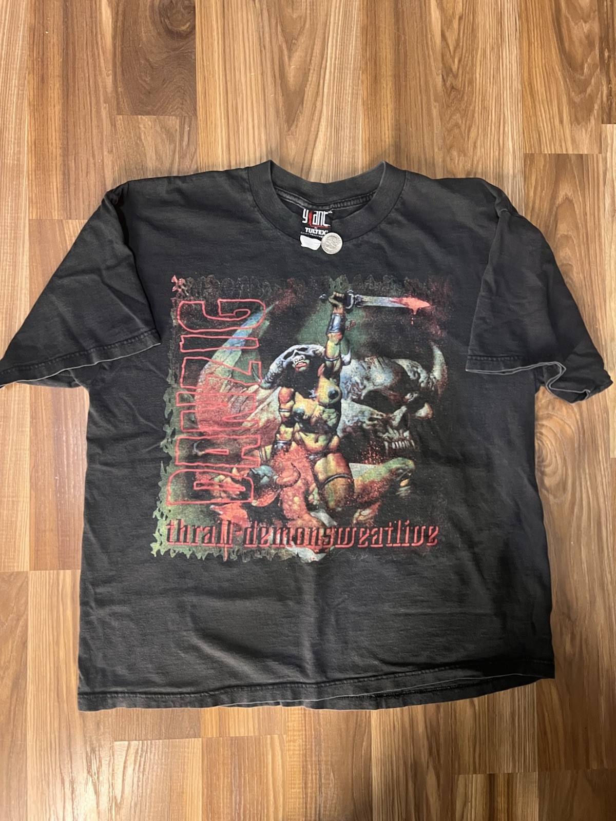 1993 Danzig Giant Tag XL T-Shirt Thrall DemonSweatLive Misfits Grail Vintage 90s