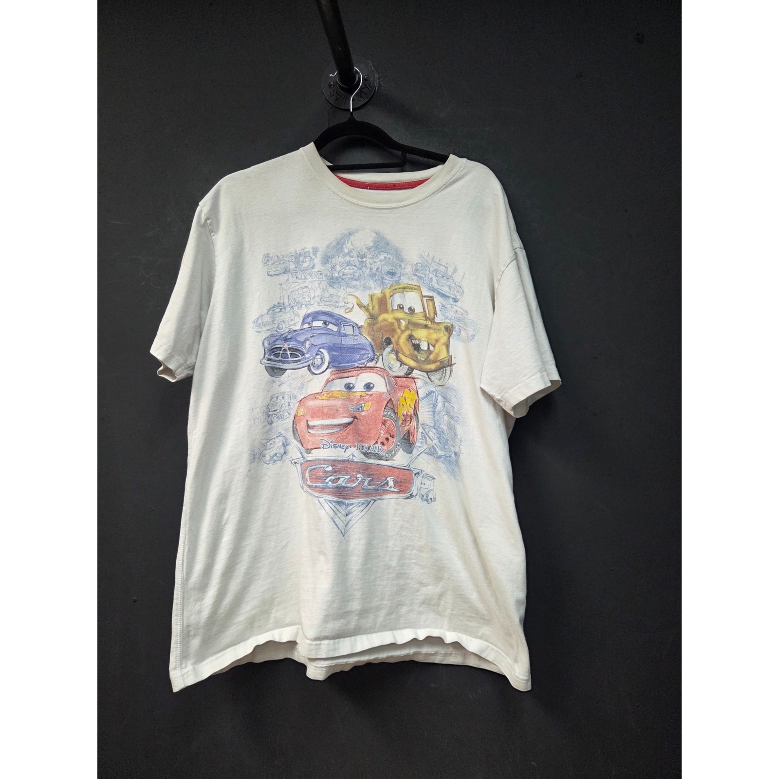 Vintage Y2K Disney Cars Tee Size XL