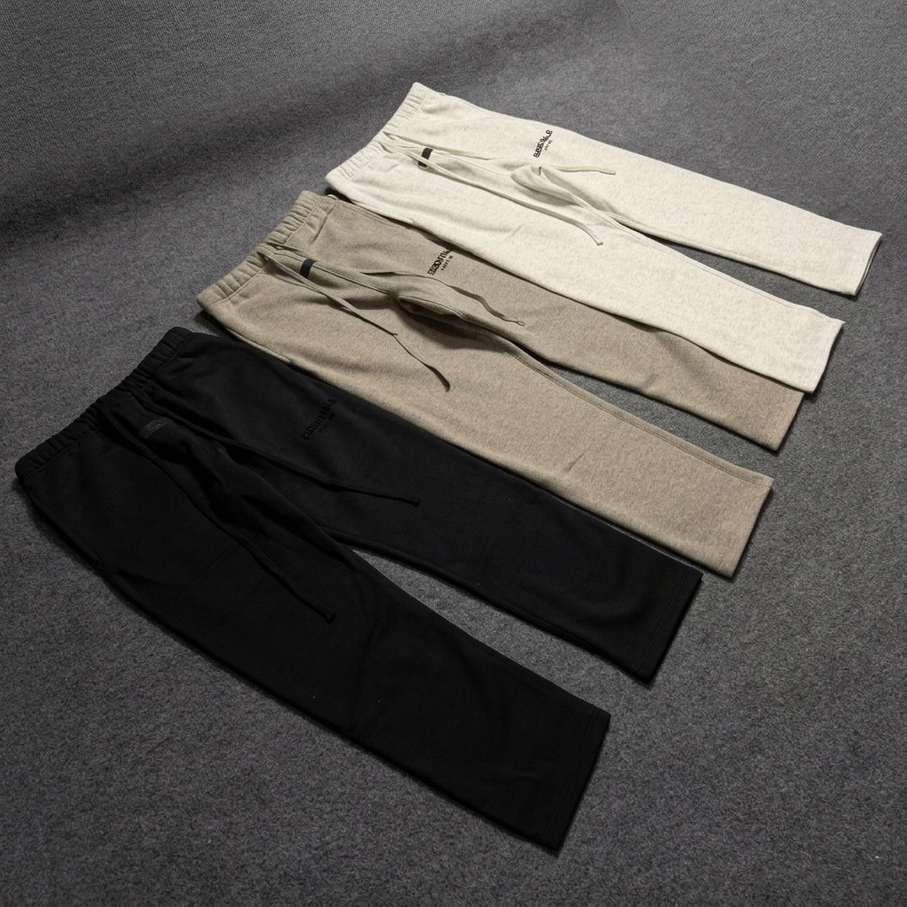 NEW Fear of God Essentials Sweatpants Uncuffed Men's,XS-XL,Free Shipping