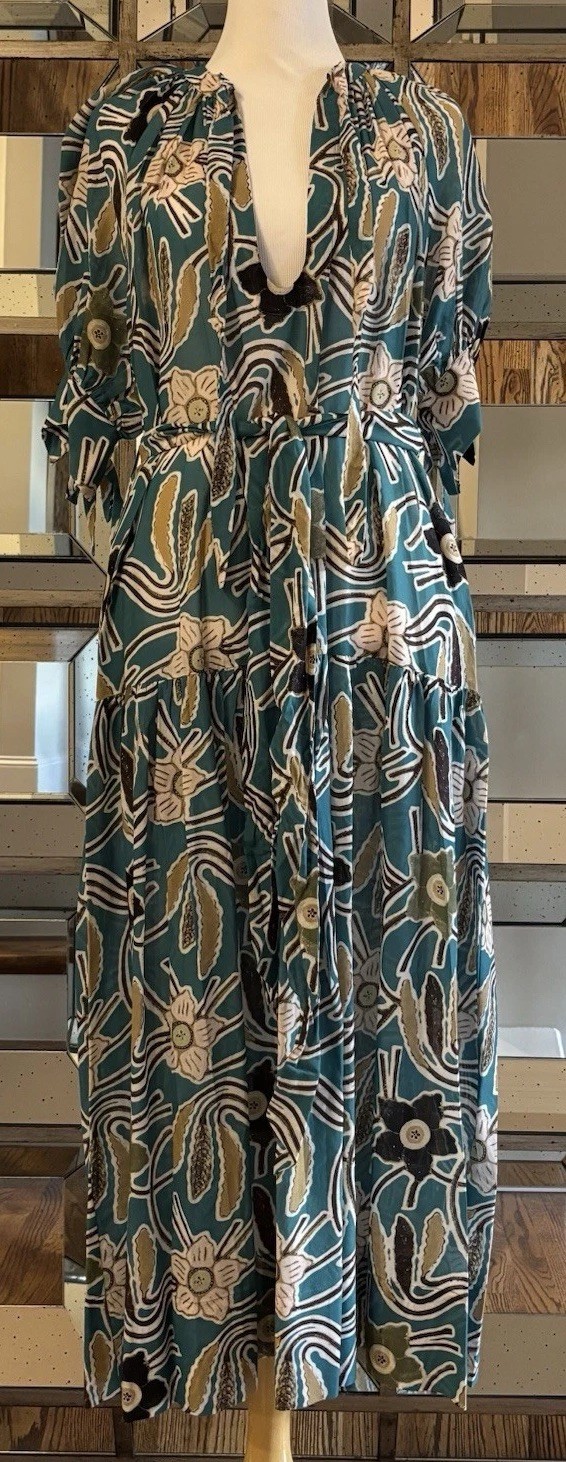 Ulla Johnson Topaz Selena Coverup Dress SZ P New With Tags Retail $387.