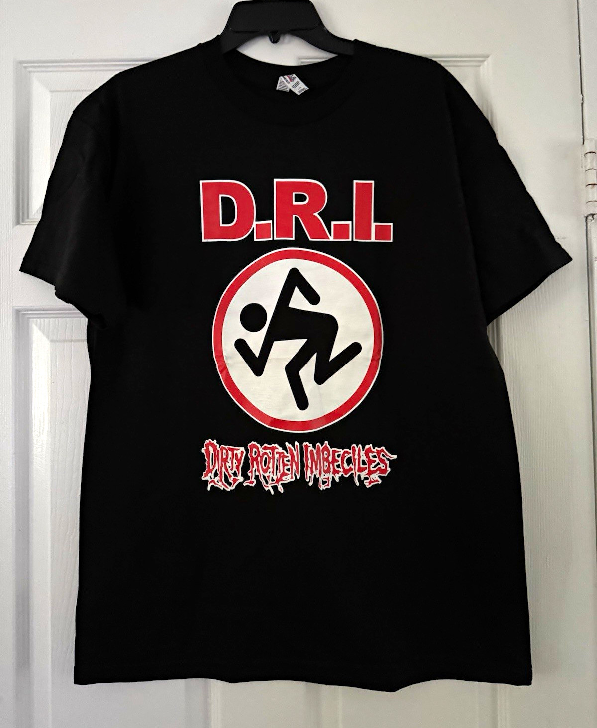 Alstyle D.R.I. Dirty Rotten Imbeciles Graphic T-Shirt (L, Black, Men\'s)