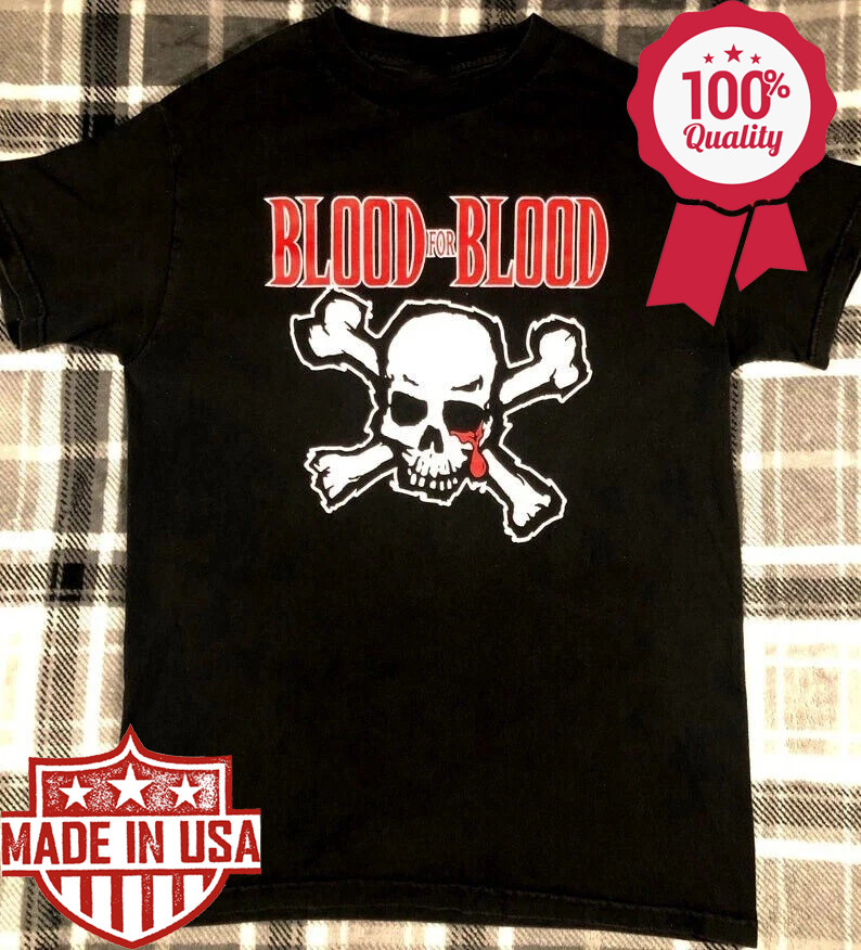 Blood For Blood Album Rock Music Adult Shirt Unisex Cotton Tee