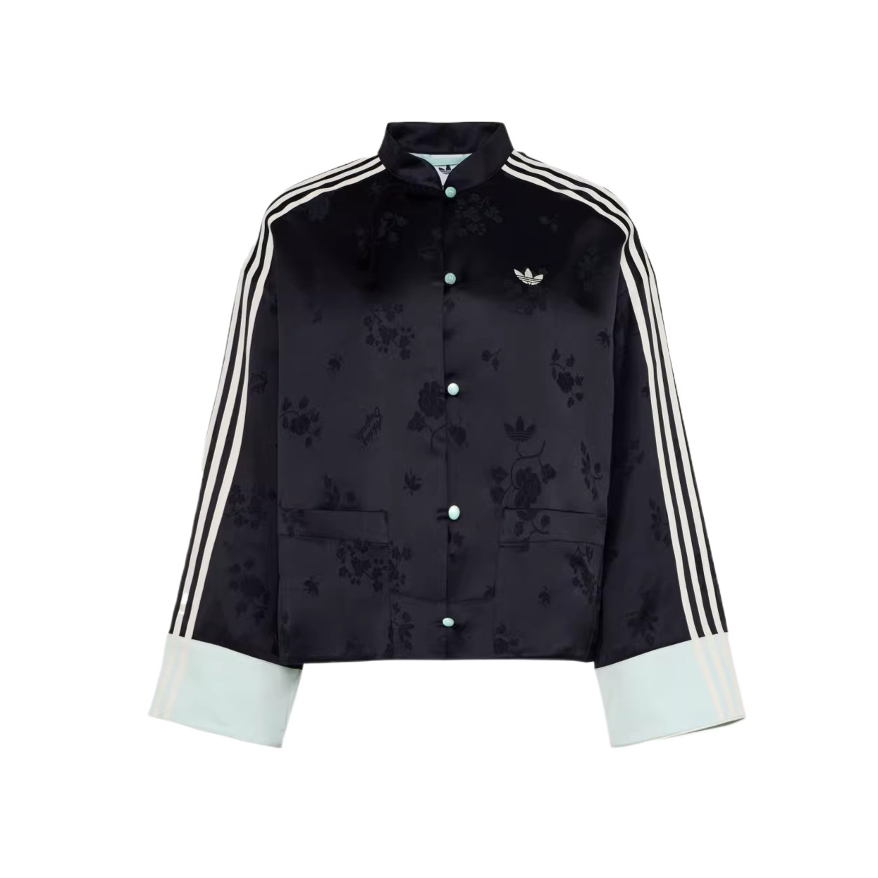 Adidas Originals SS26 New Chinese Jacket Black KY5741 Women\'s Asian size