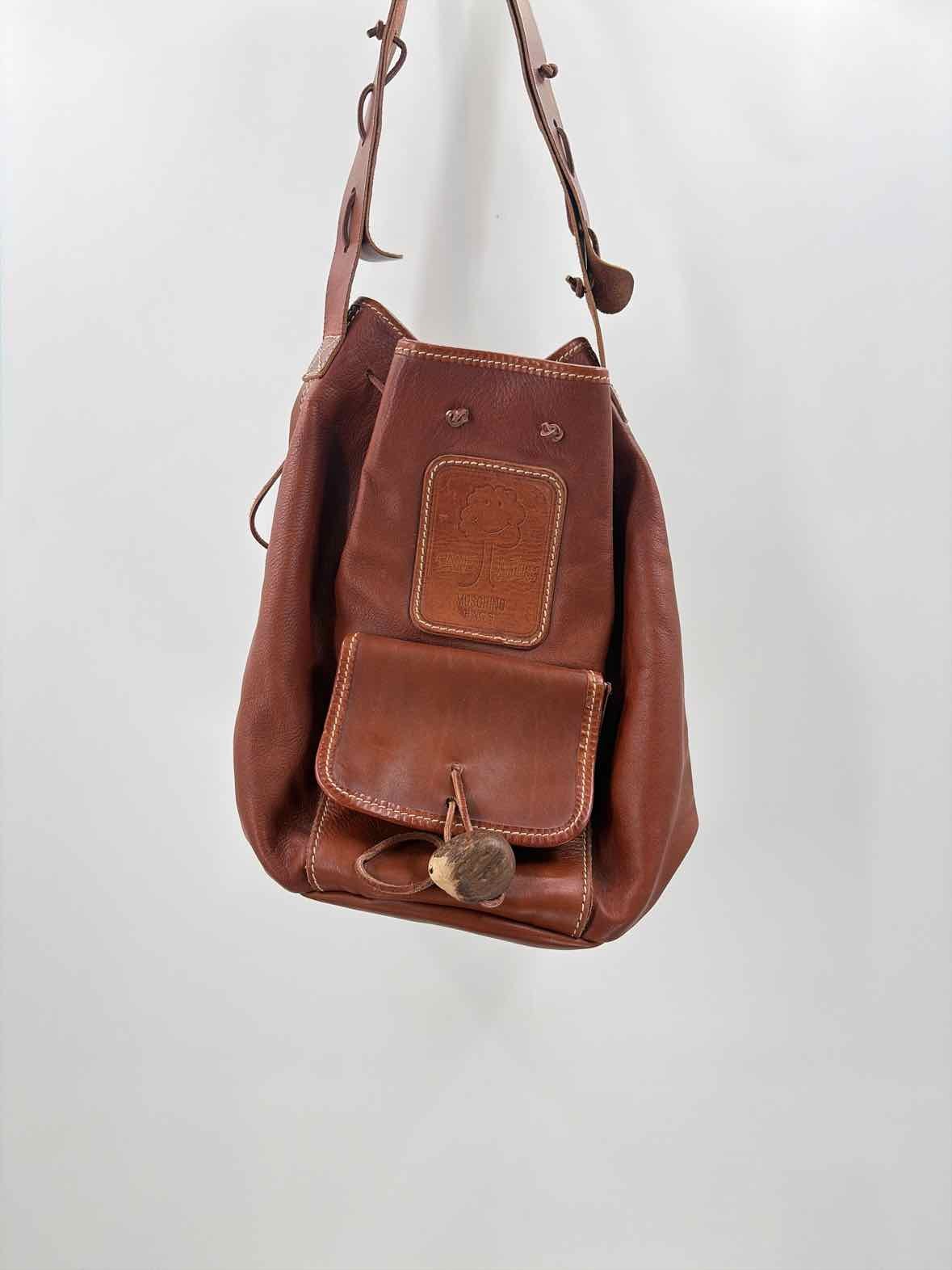 Pre-Owned Moschino Brown Shoulder Bag Shoulder Bag