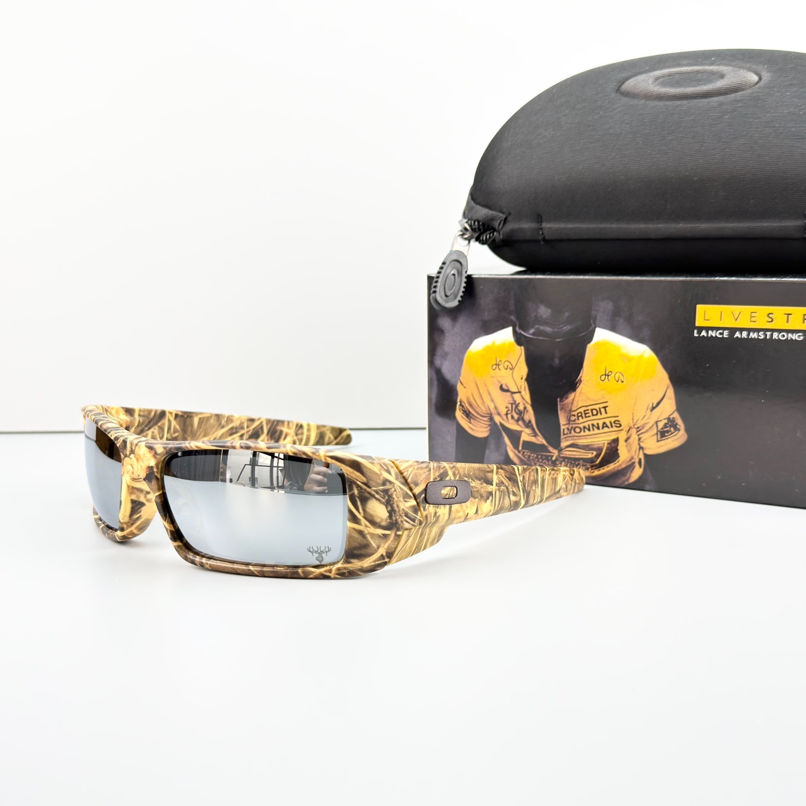 Oakley Gascan OO9014 Woodland Camo Frame Prizm Tungsten Sunglasses New w/ Box