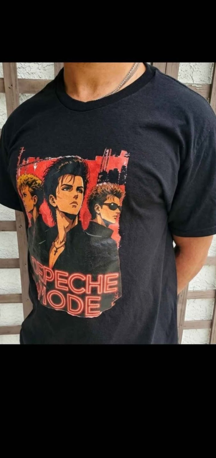 Depeche Mode Retro Wave Tee