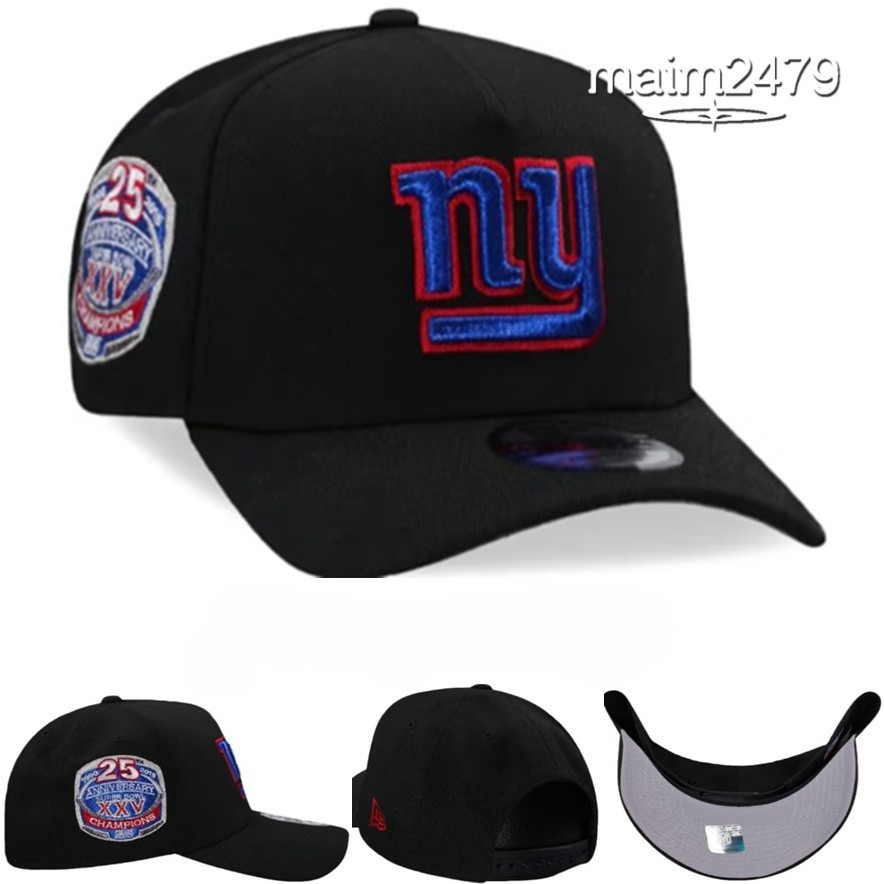 New York Giants Champions 25 Adjustable Baseball Cap Embroidered Fitted Hat