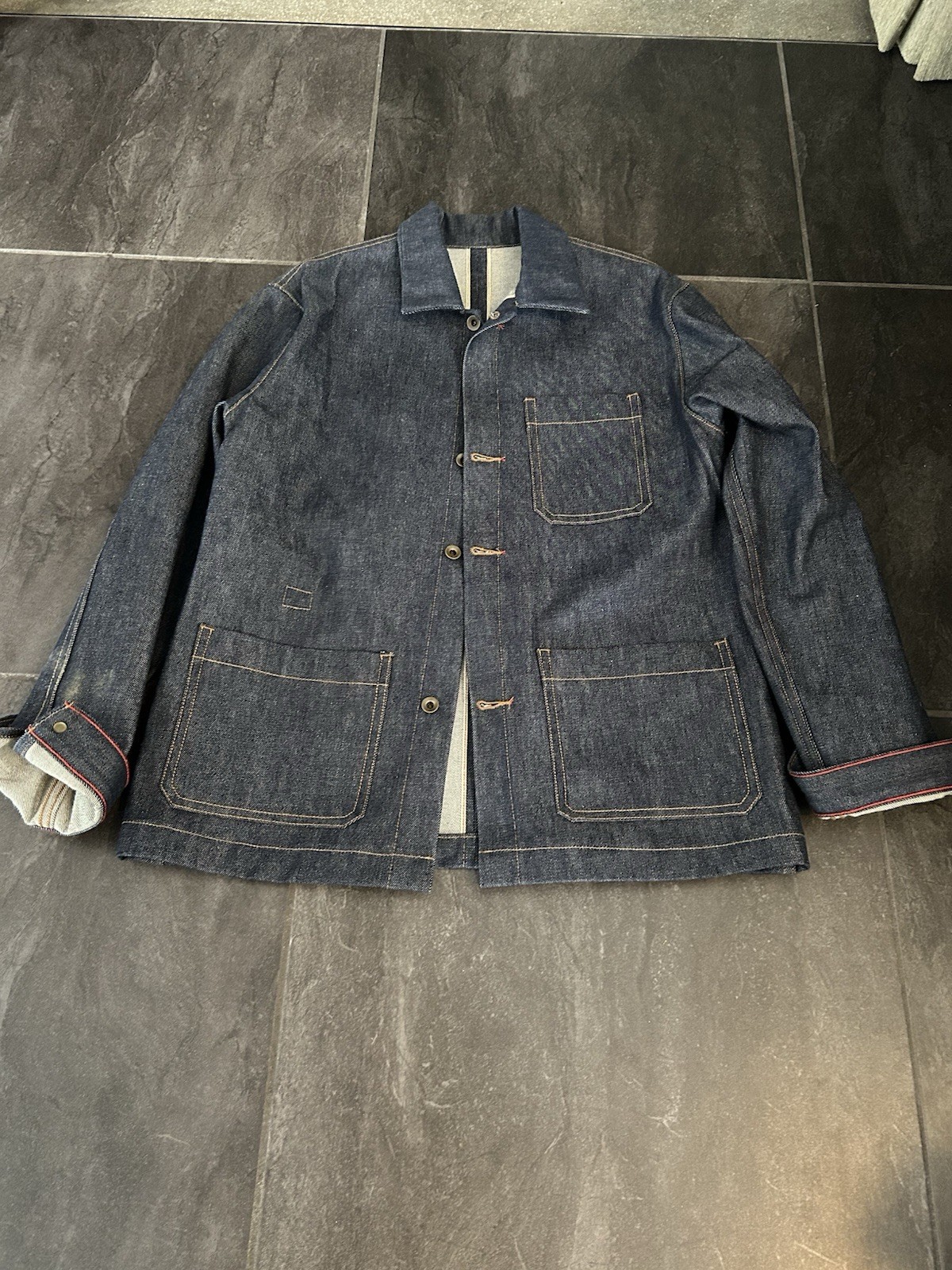 Raleigh Denim Workshop Men’s Jacket White Oak Cone Denim