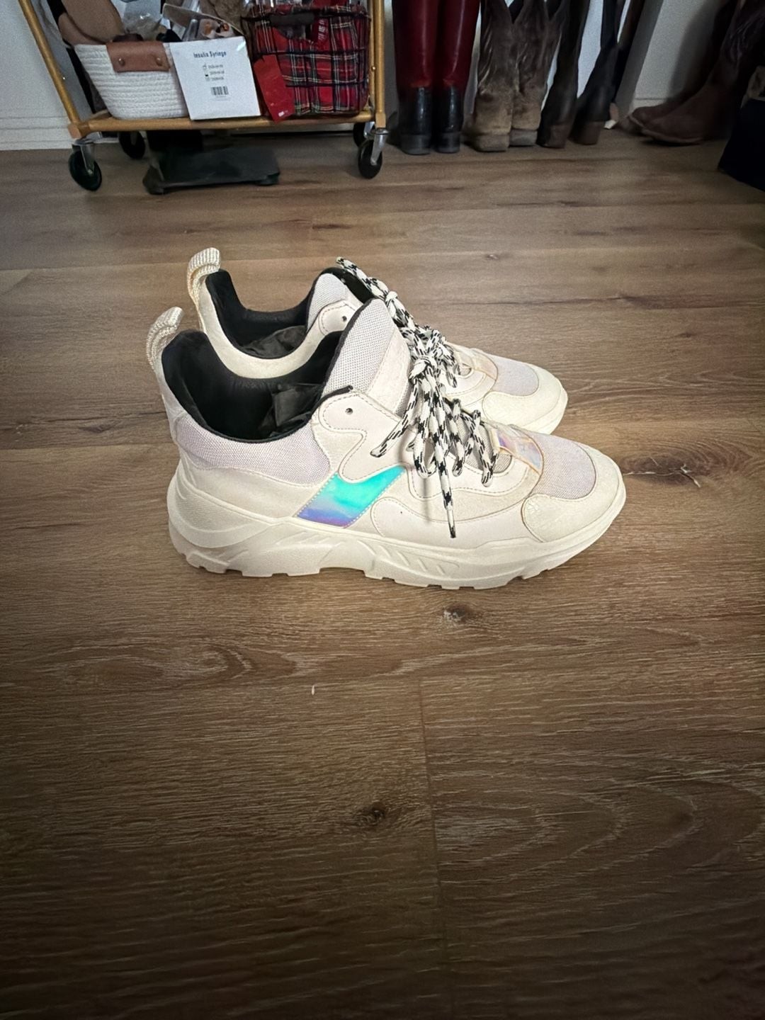 John Geiger 003 White/Pearl Sneakers