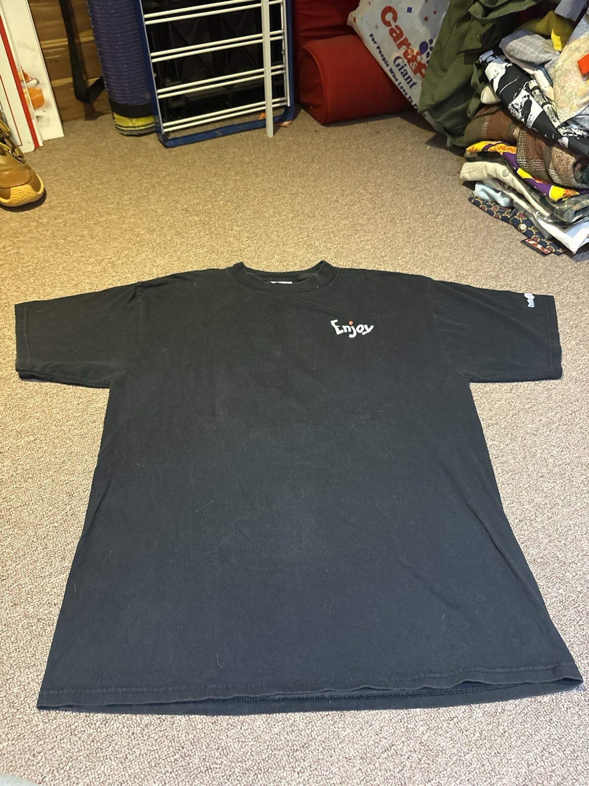 Vintage 1990s Baskin Robbins Black Tultex Promo T Shirt