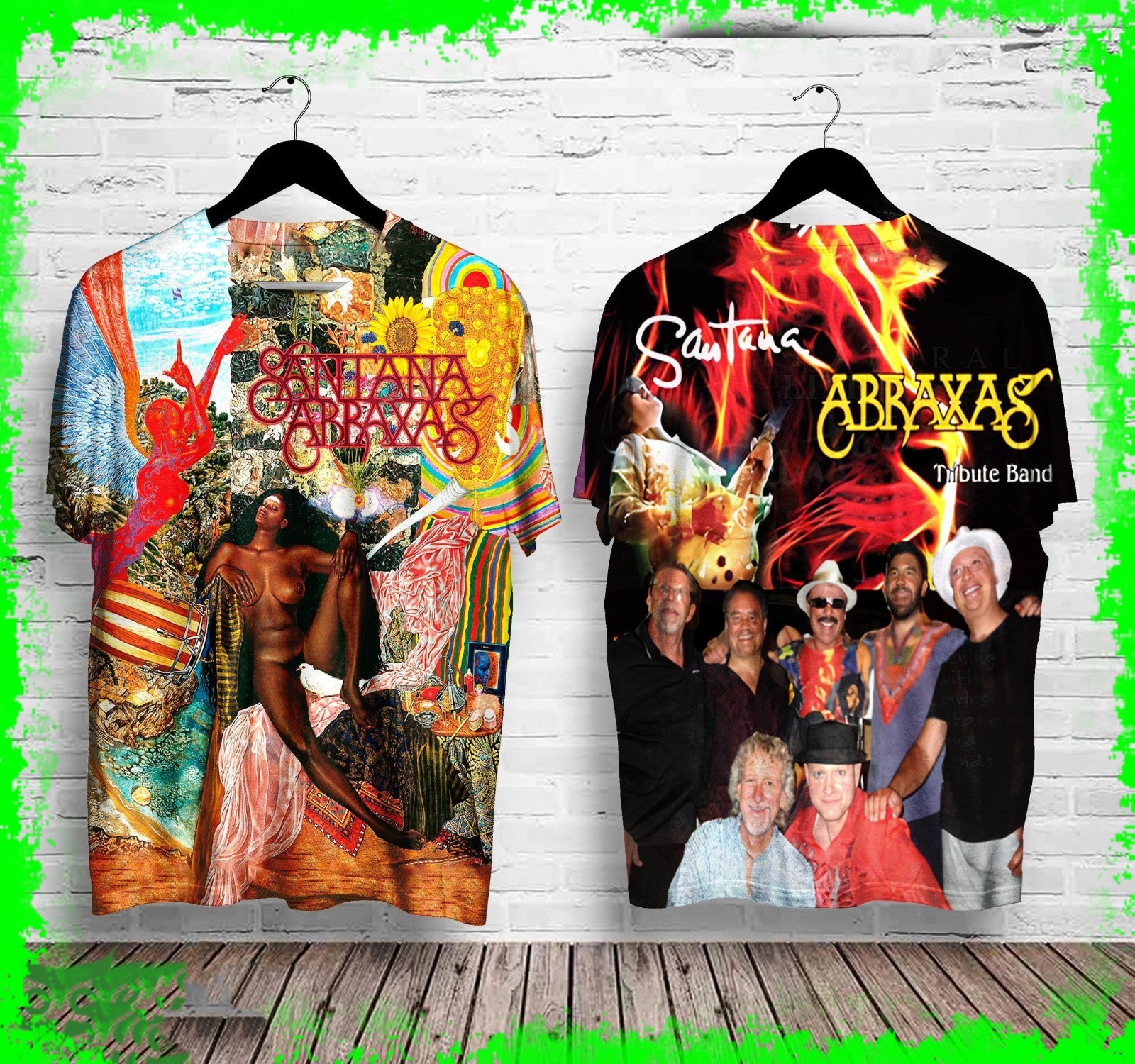 Santanaaaa Band 3D T Shirt S-5XL For Fans UR545