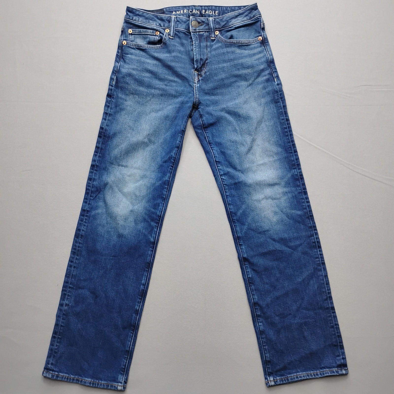 American Eagle Original Bootcut Jeans Mens 28x30 Blue Denim Stretch