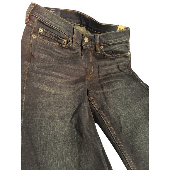 Abercrombie & Fitch Mens 28x30 Dark Wash Slim Straight Jeans