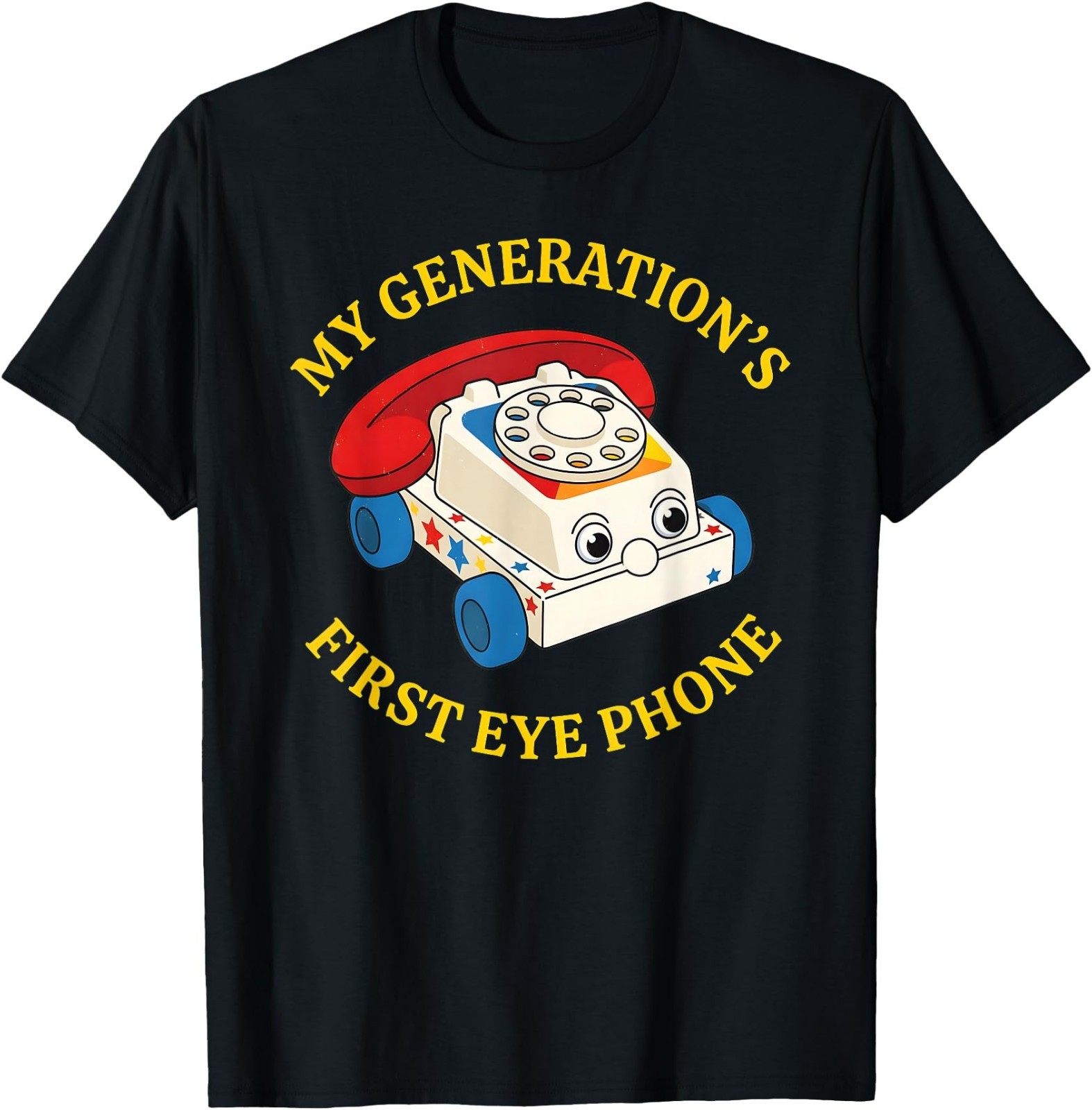 My Generation\'s First Eye Phone Vintage Rotary Toy T-Shirt