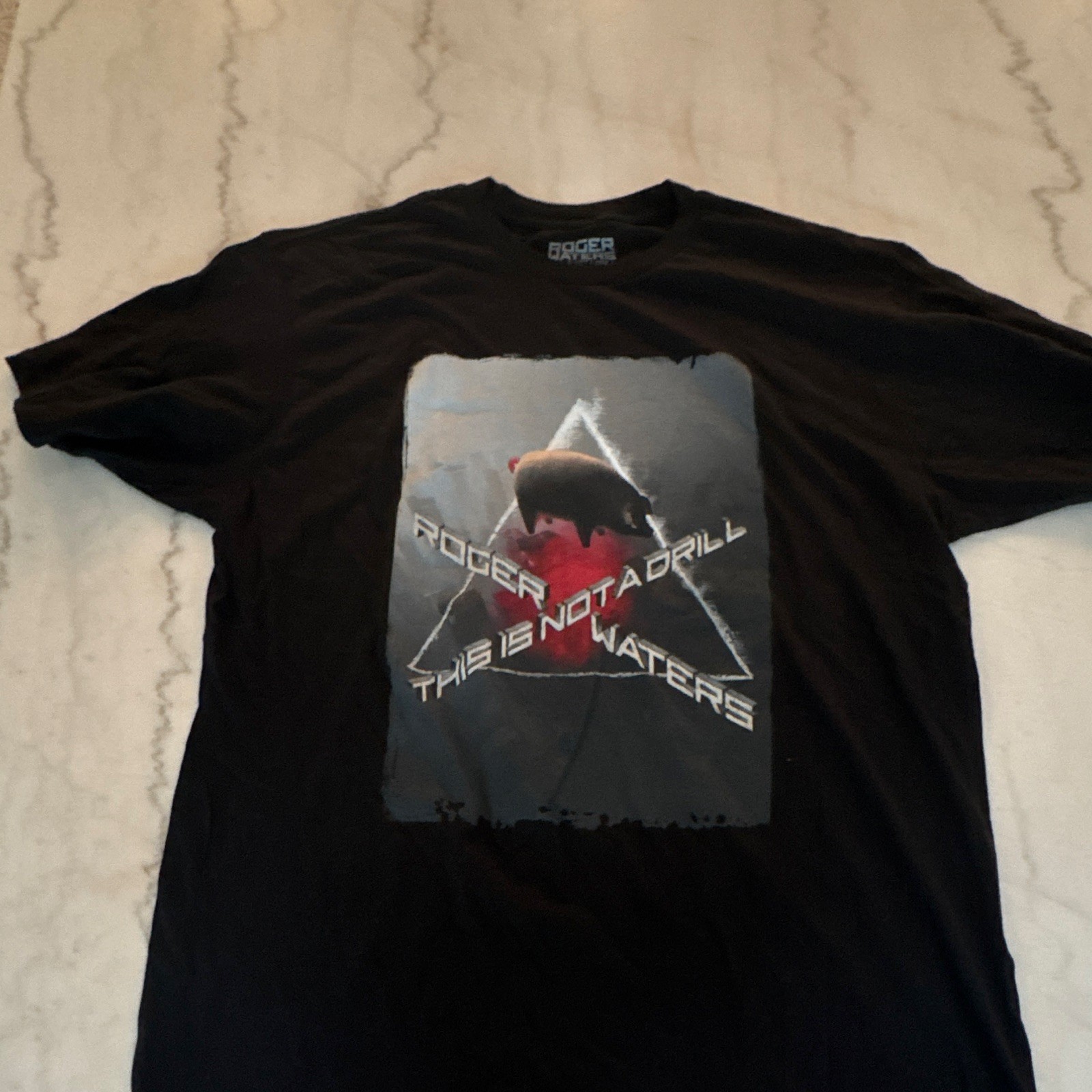 Roger Waters 2022 Tour Shirt This Is Not A Drill Band Tee Shirt 0614 Size XL