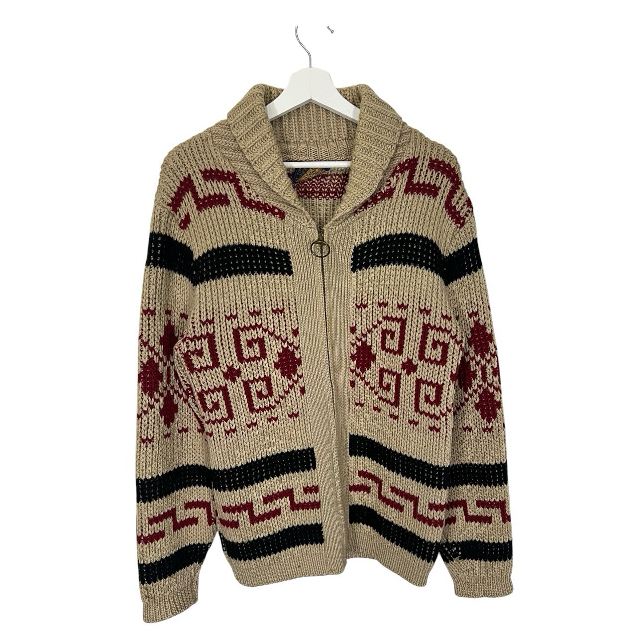 Vintage Pendleton Westerly Virgin Wool Cardigan BIG LEBOWSKI Dude Sweater Small