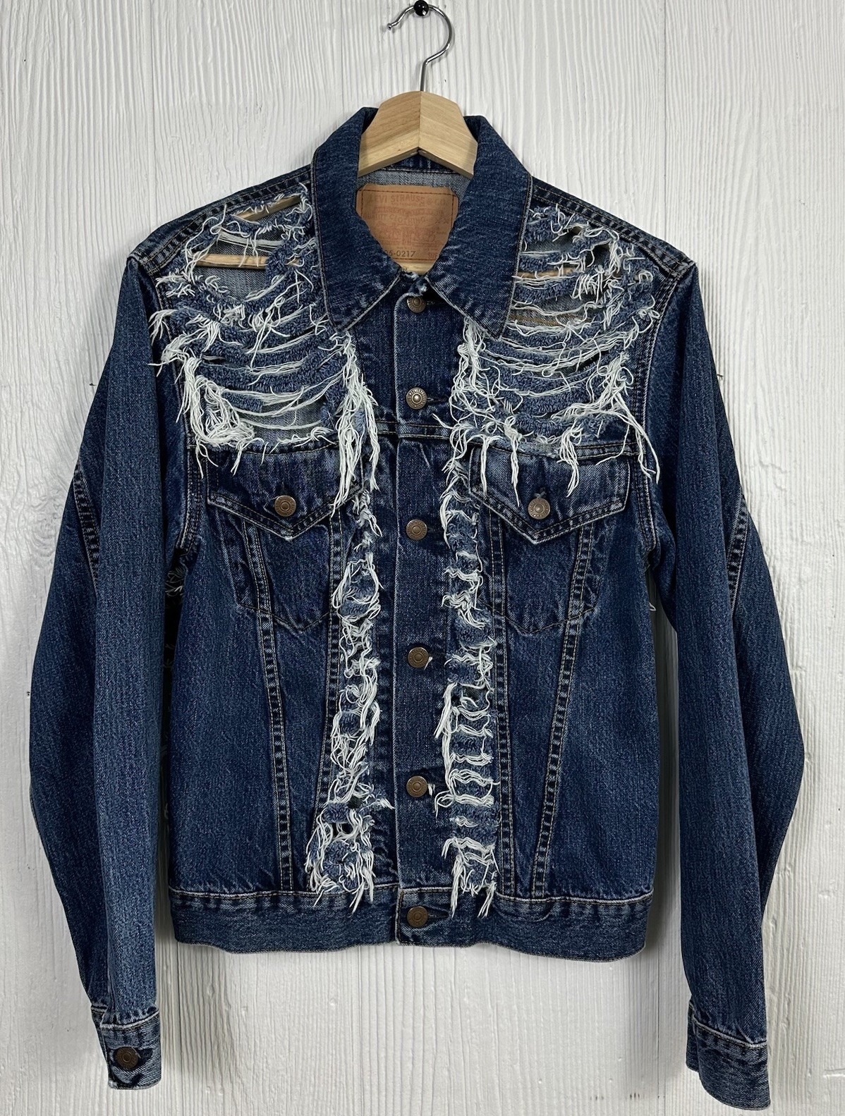 Rare Archival Levi’s Type III Sample Jacket Factory Distressed Concept USA M