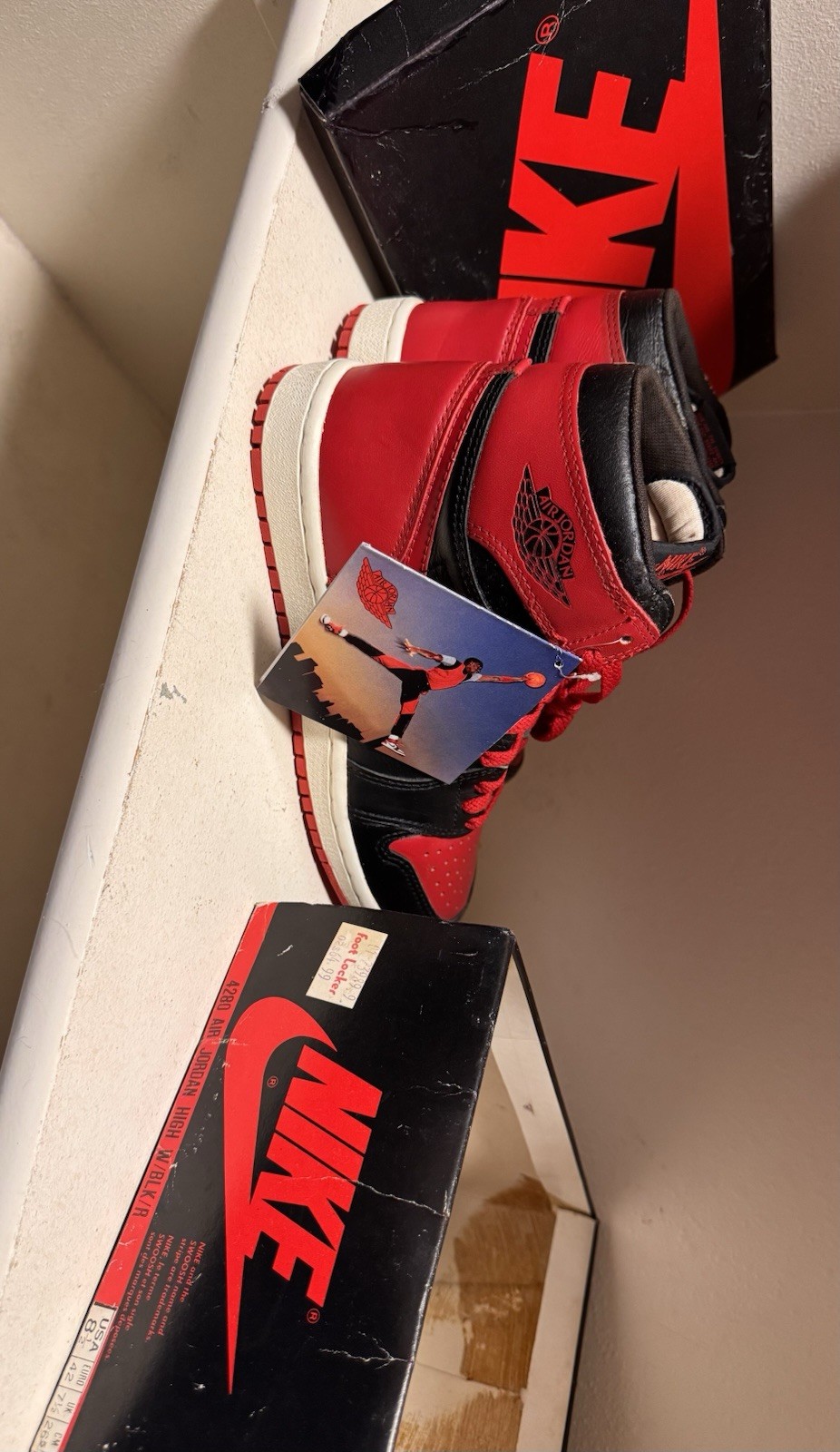 Deadstock original 1985 Nike Air Jordan 1 Hi Size 8.5 ~ New w/Box ~ $7k obo firm