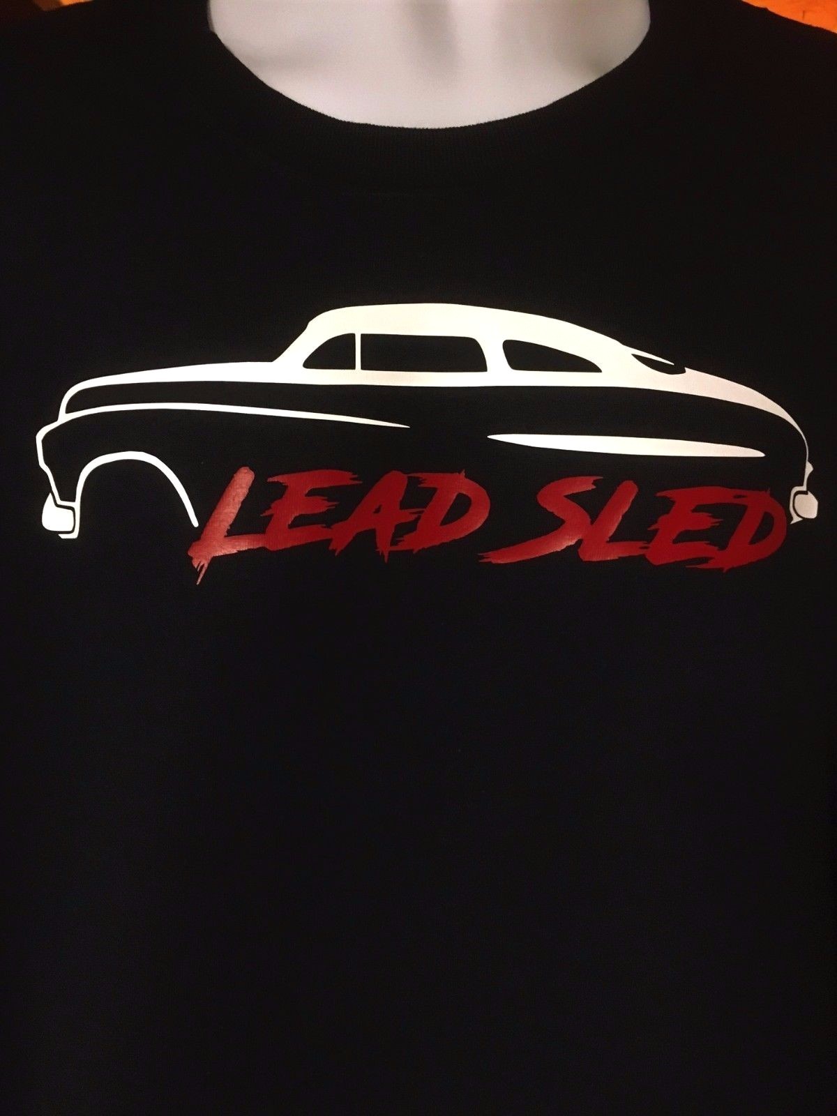 1949 1950 1951 Ford Mercury 49 50 51 LEAD SLED Racing Muscle Car T-Shirt