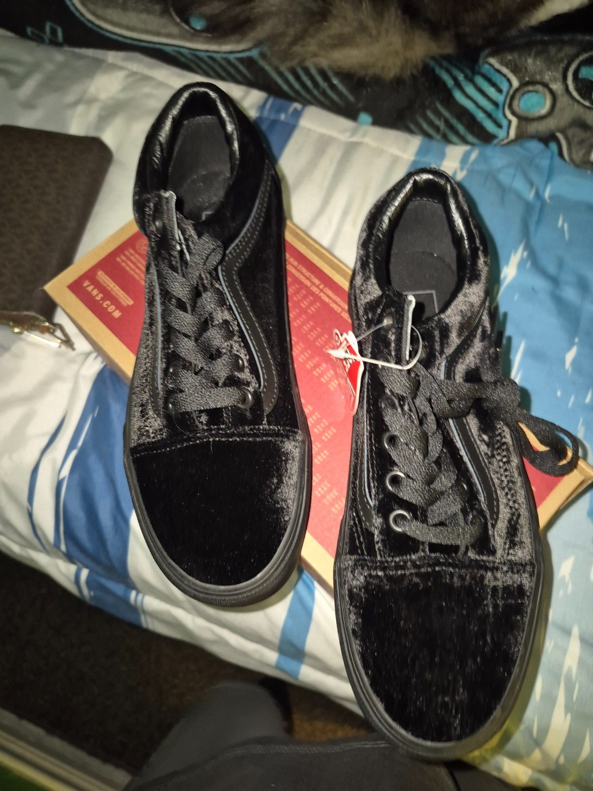 VANS Old Skool Velvet Black