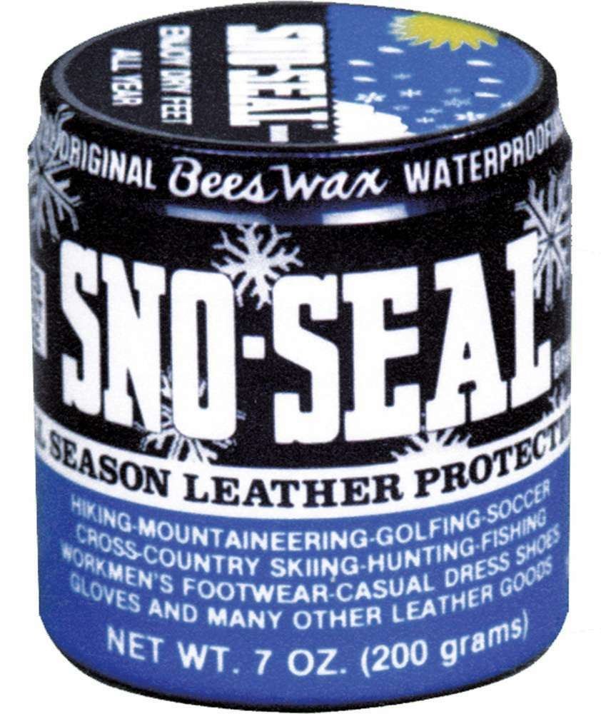 Atsko Sno-Seal Original Beeswax Waterproofer 7 oz - Rain, Snow & Salt Protection