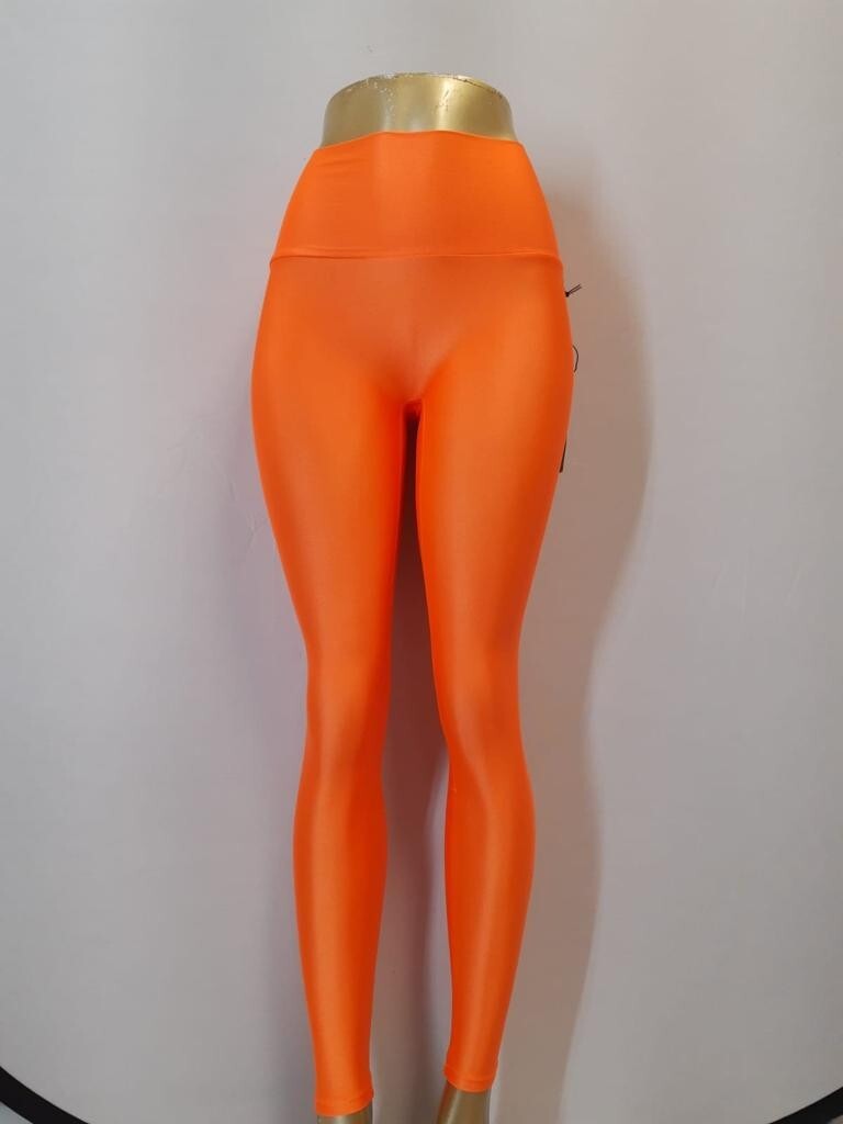 K-DEER Hi Luxe Leggings Orange SIZE MEDIUM New Original Price 98$ Yoga Gym Run
