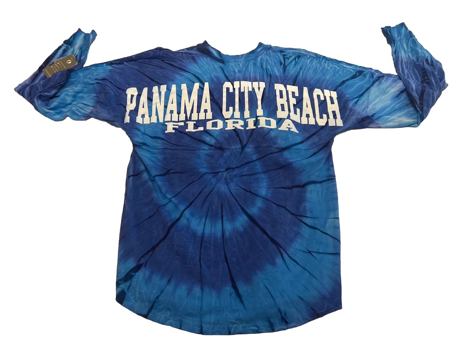 Panama City Beach Florida by SOUTHERN Spirit Jersey SMALL Tie Dye NWT