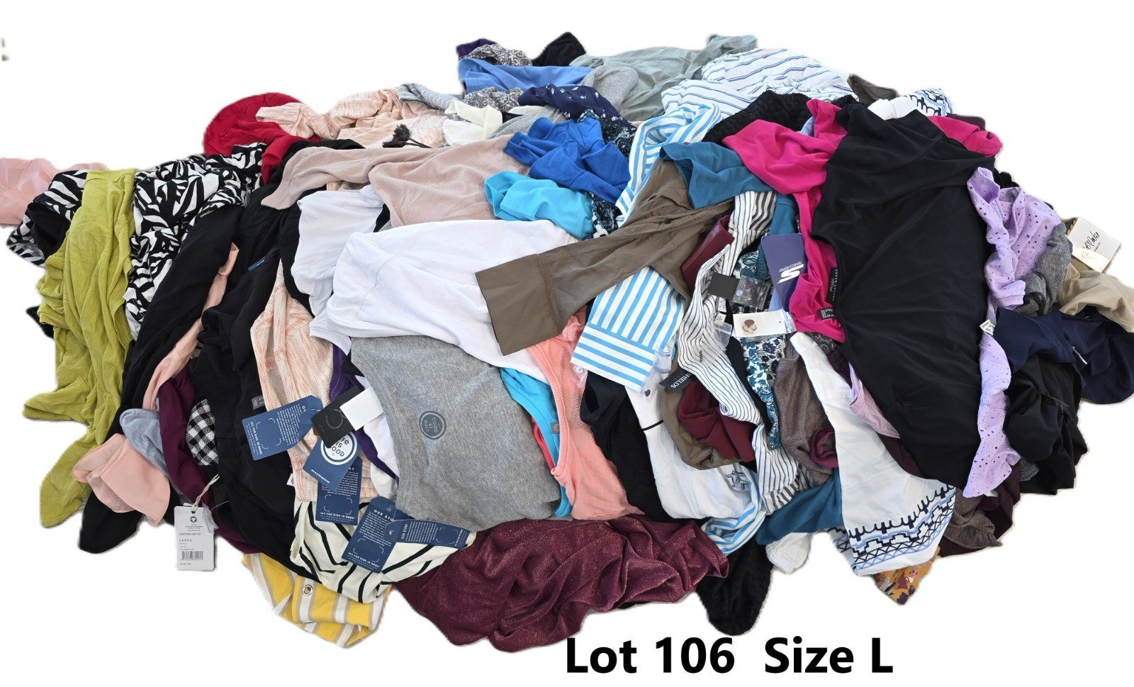 Lot 106 QVC Brands Ladies Top Blouse - Size L - Wholesale - Clearance