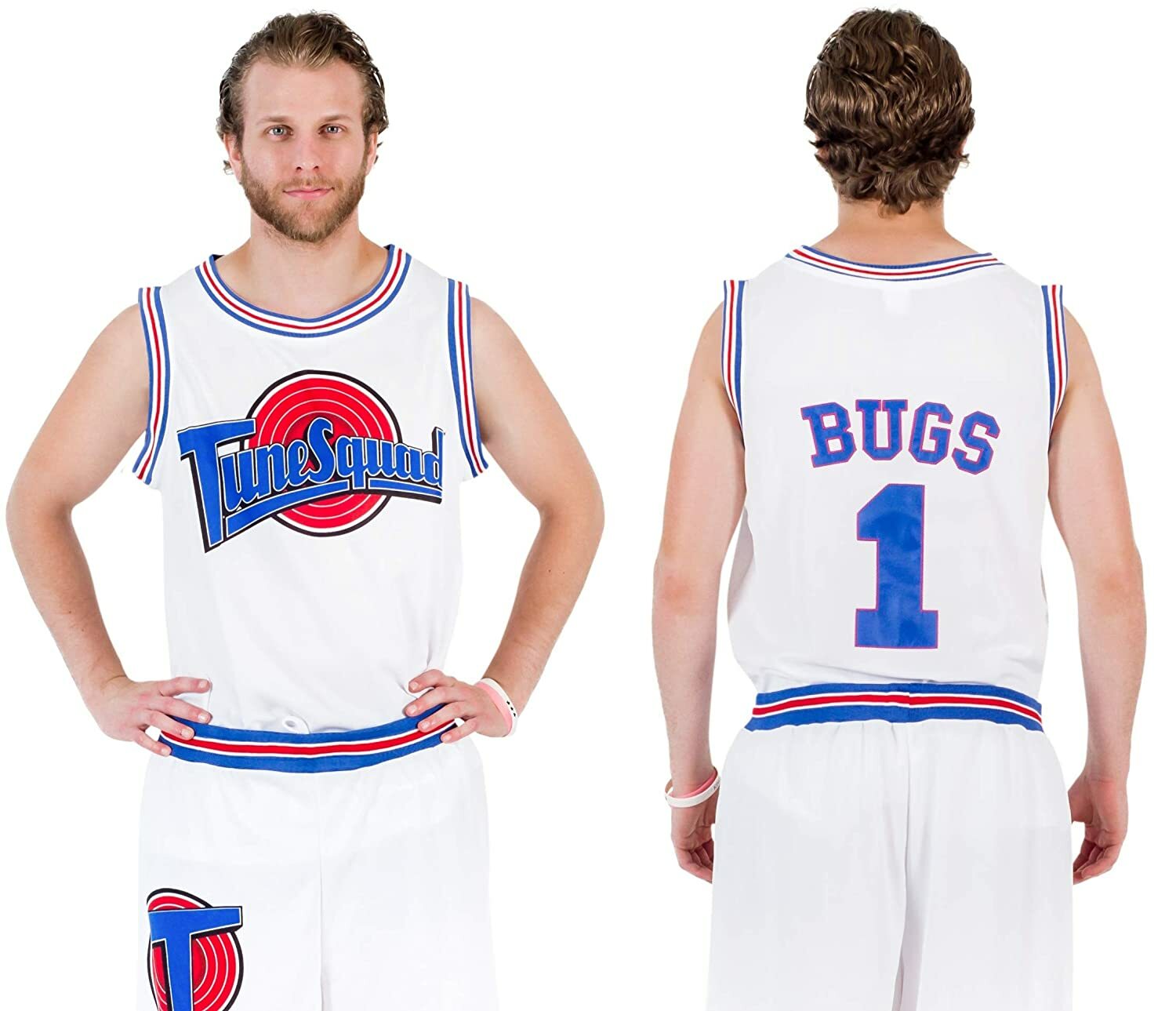 Space Jam Tune Squad Logo Bugs Bunny Halloween Costume Basketball Jersey