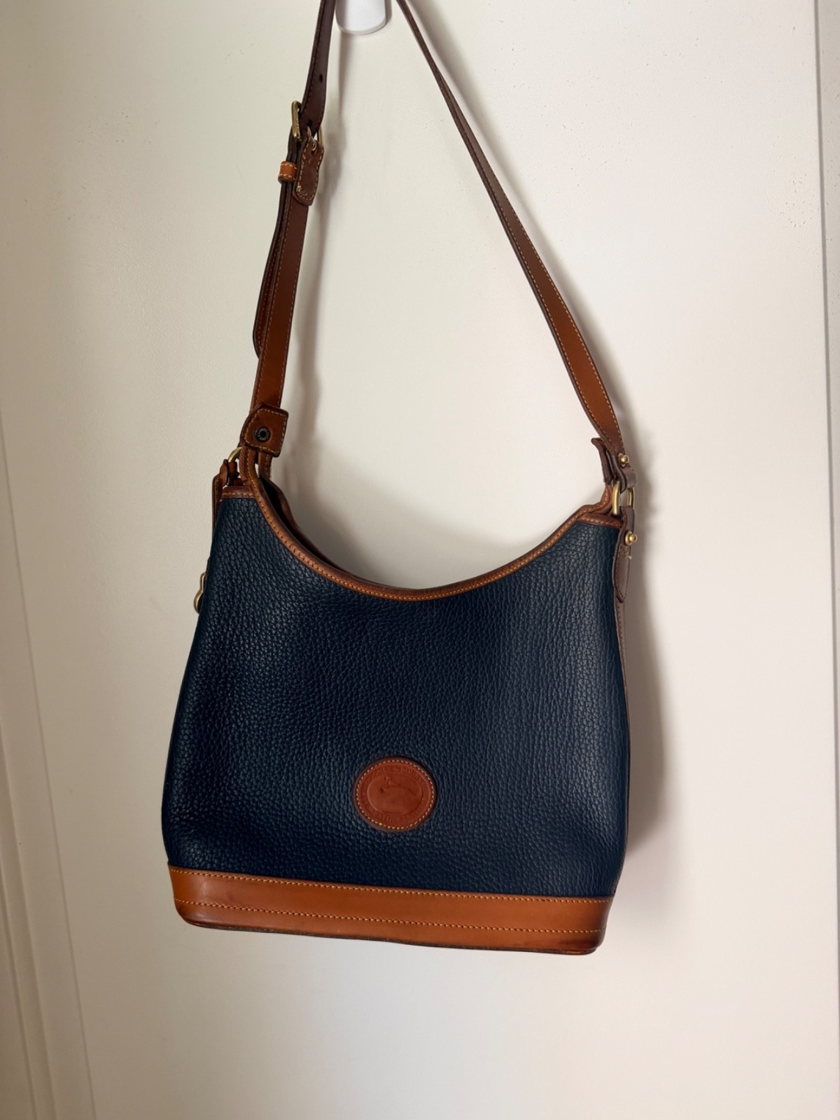 Authentic Dooney & Bourke Vintage AWL Shoulder Bag