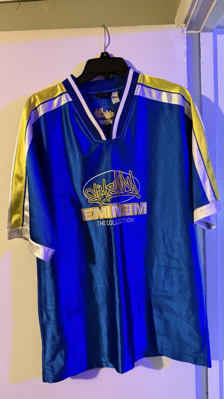 Eminem Merch Tee RARE |  “Slim Shady Collection” Jersey Shirt | one & only