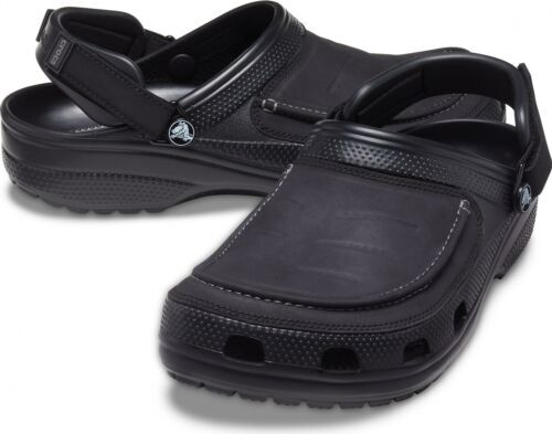 Crocs Yukon Vista II Clogs Mens Size 11- Black 207142-001 (7043)*