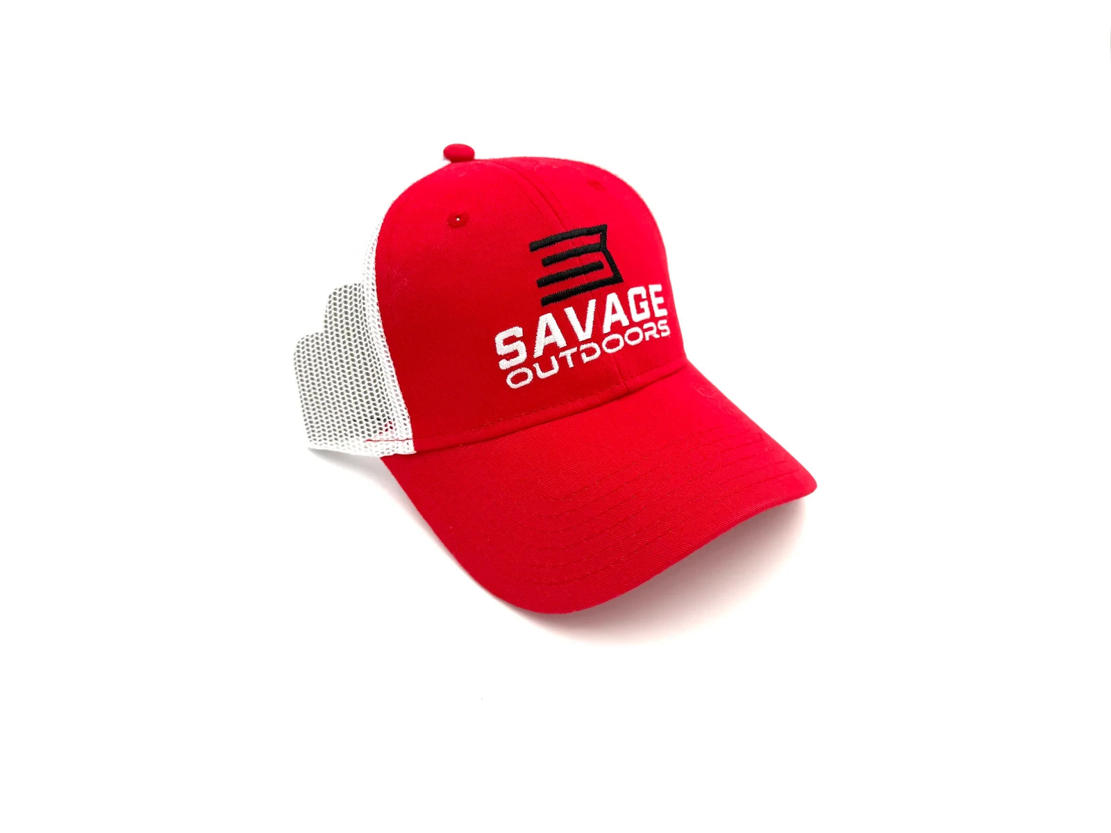 Realtree Savage Outdoors Hat - Red/White