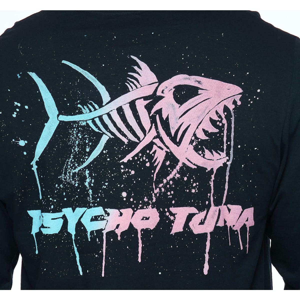 Psycho Tuna Watercolor Logo T Shirt Black S