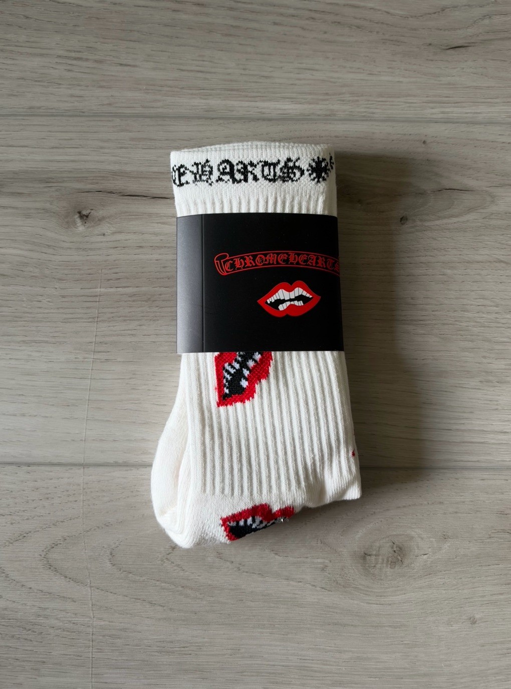 Chrome Hearts Matty Boy Socks “White” Sz 6-12