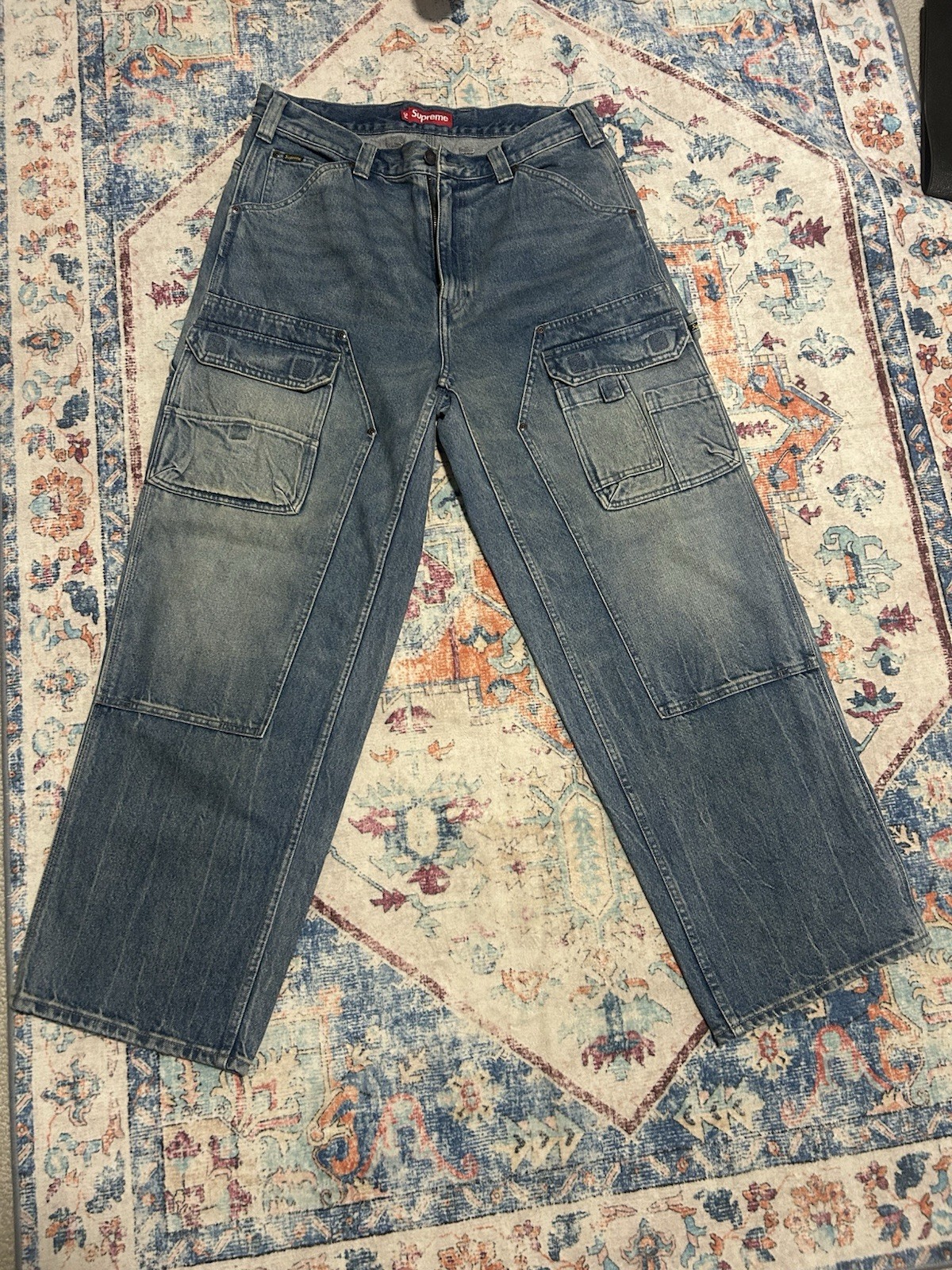Supreme Double Knee Utility Pant Denim - 34