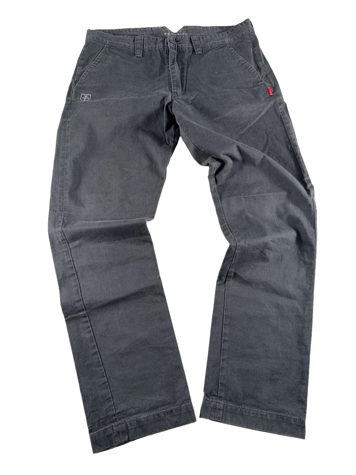 WTAPS Pants Mens 34x30 Gray Way Of Life Khaki Chino Streetwear Japan