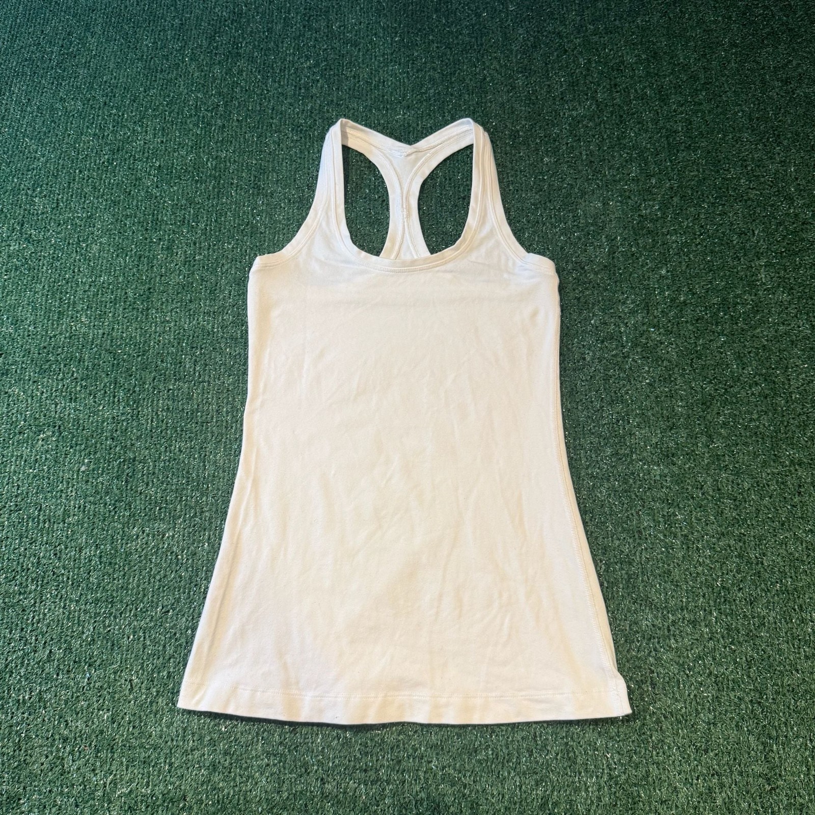 Lululemon Racerback Tank Top White