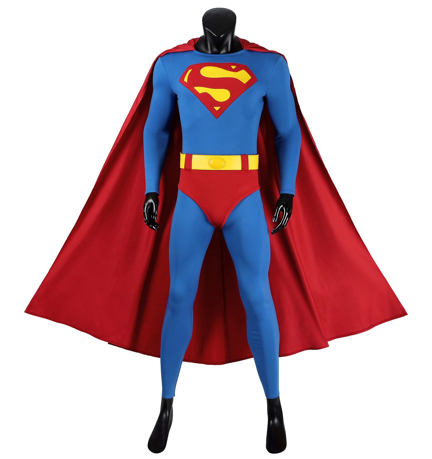 1978 Superman Christopher Reeve Cosplay Costume Full Set Halloween Replica