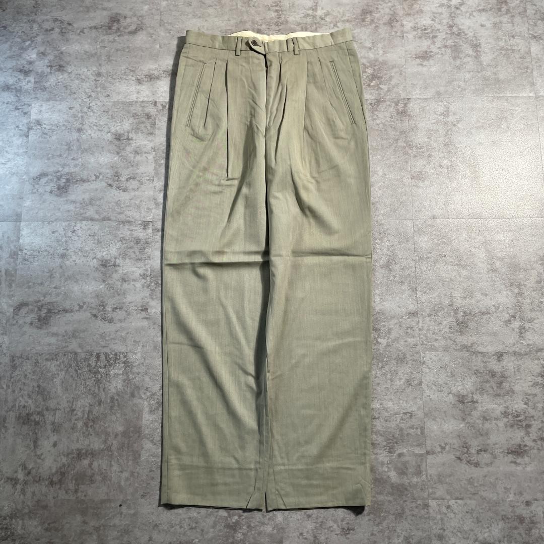 Vintage Giorgio Armani Le Collezioni Italy Pleated Dress Pants 1990s 2000s