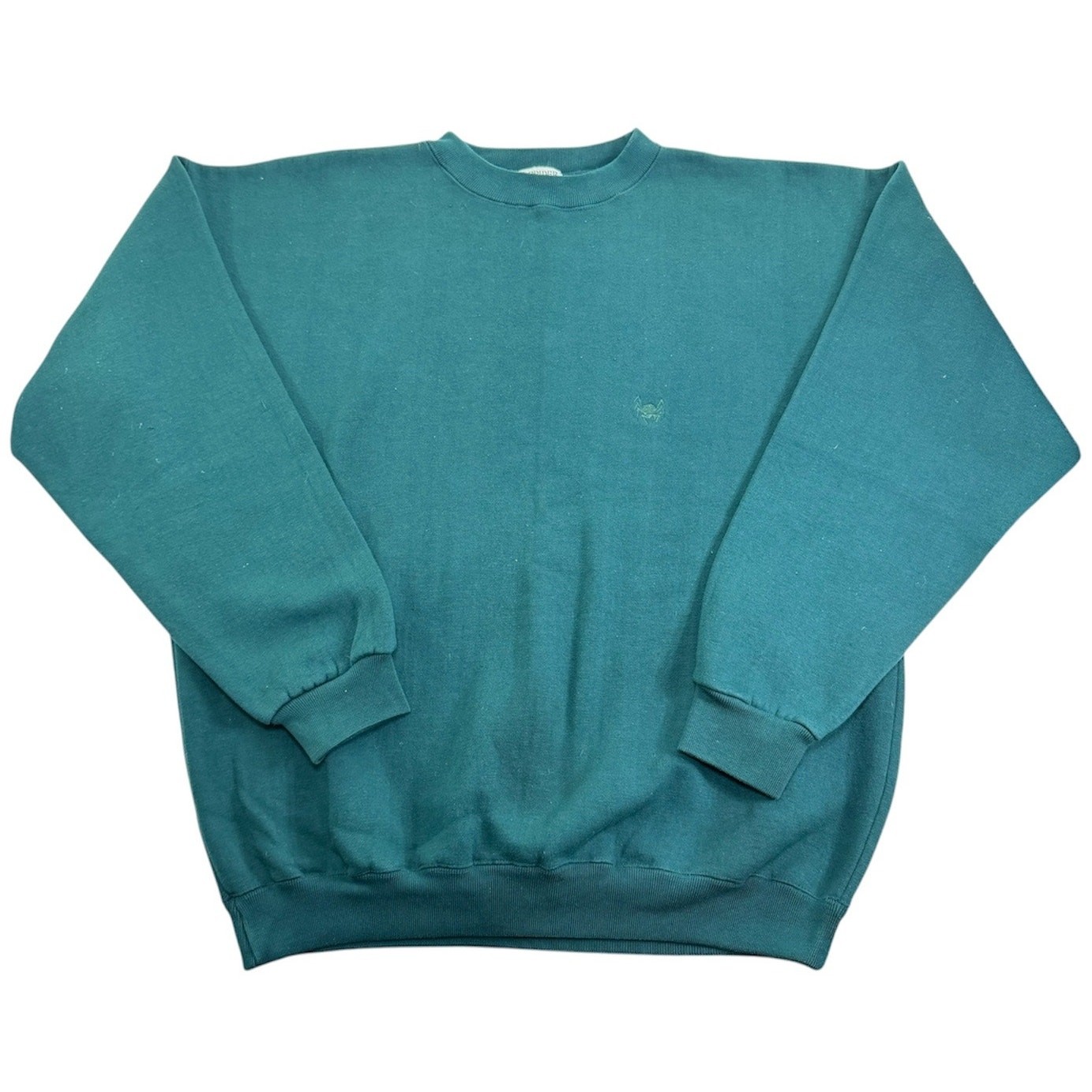 Vintage 90s Green Crewneck H-Spider For Sports Men\'s XXL Pullover Sweatshirt