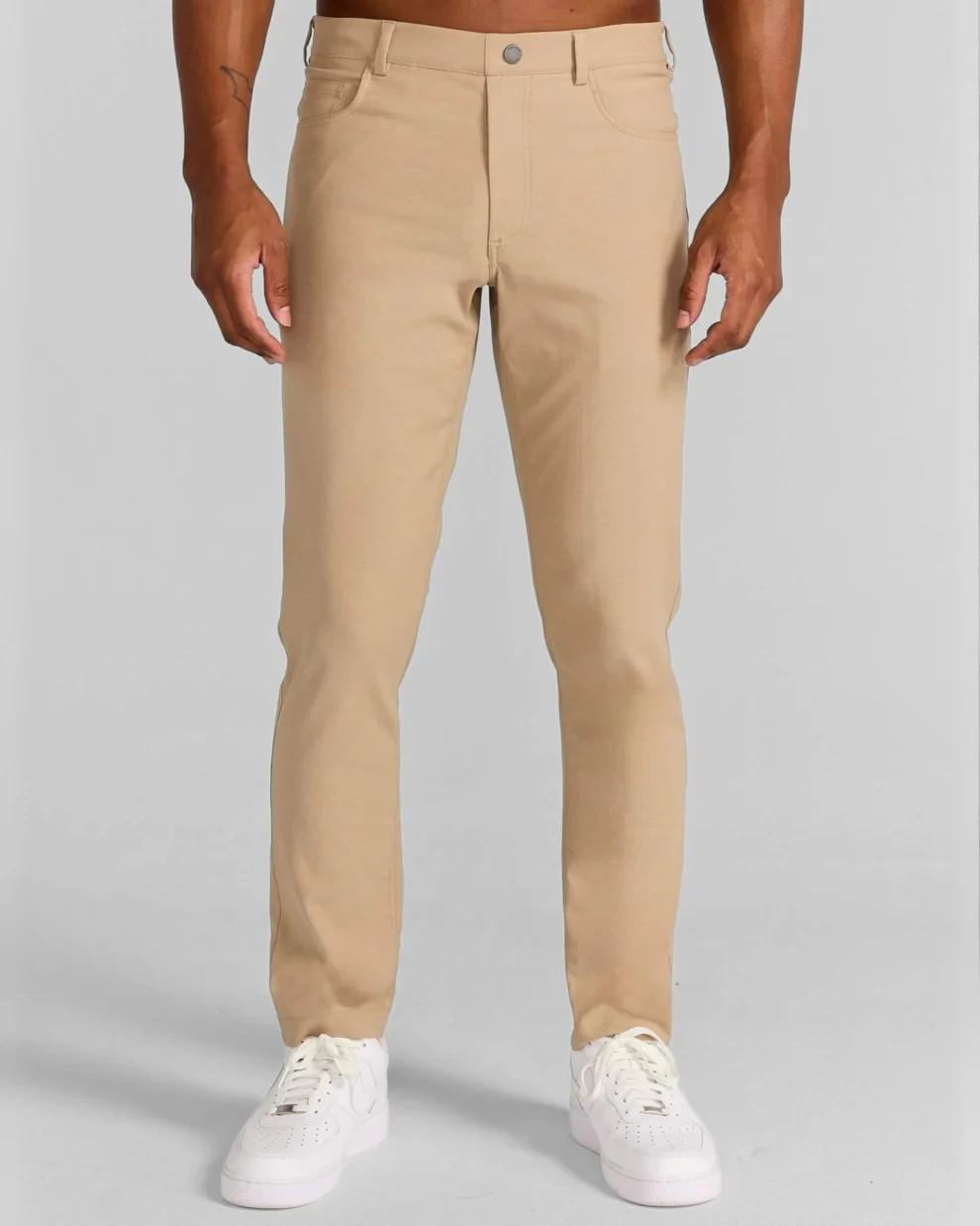 REDVANLY New Men\'s Calvin Pull On Chino 32\