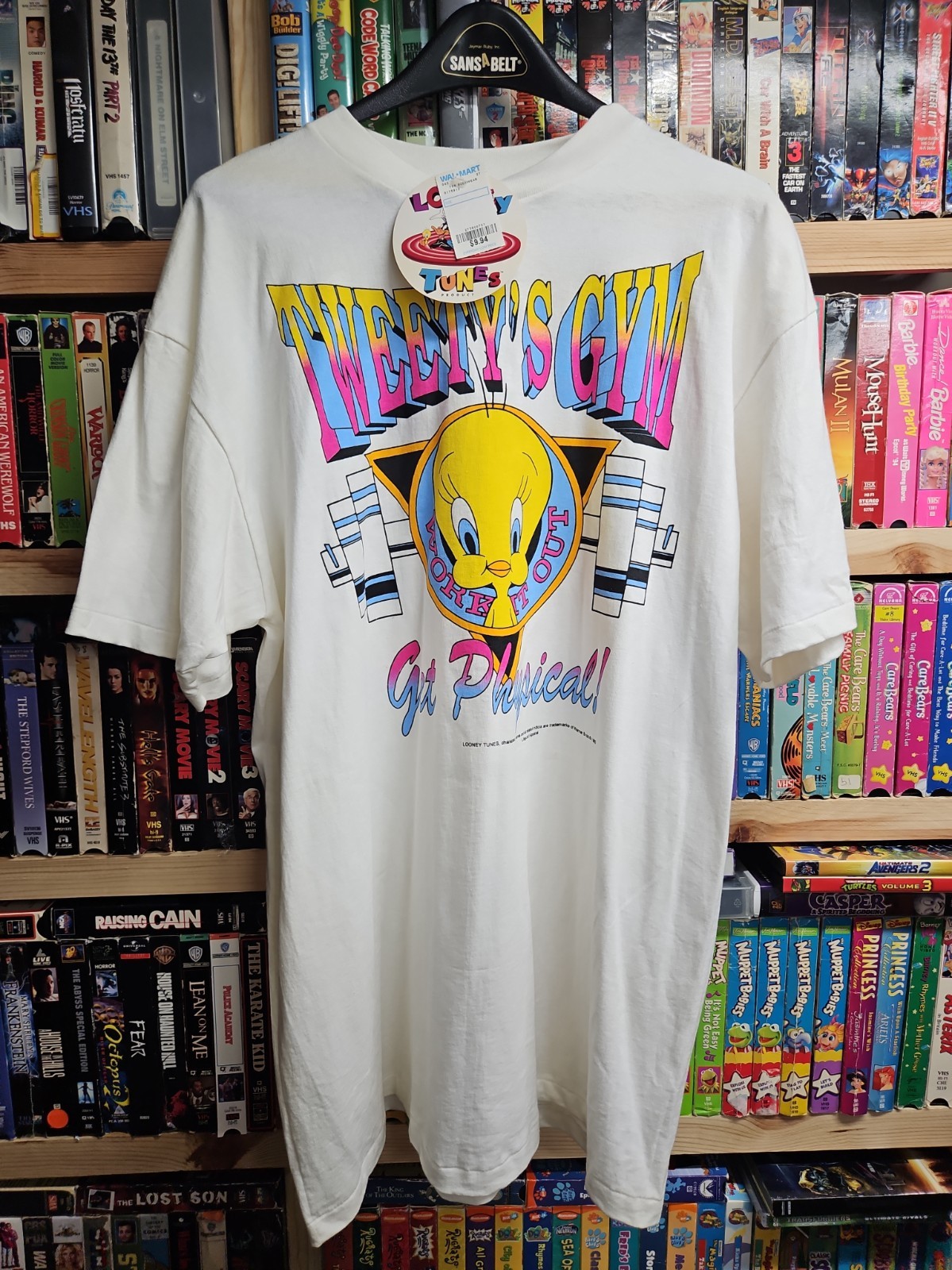 Tweety Bird True Vintage T-shirt XL Single Stitch Workout Gym Delta USA