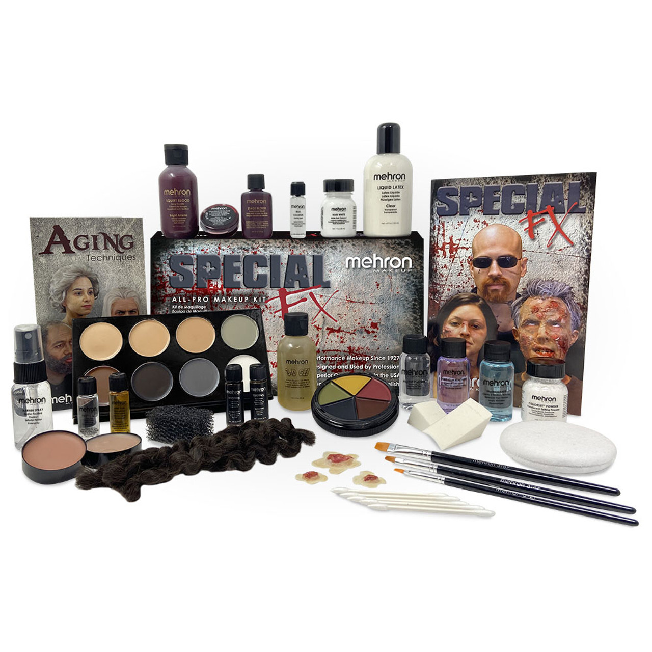 MEHRON PROFESSIONAL SPECIAL EFFECTS FX ALL PRO MAKEUP KIT COMPLETE KIT