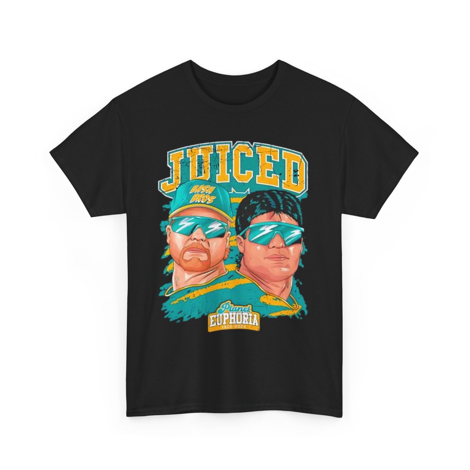 Retro Bash Bros Juiced Planet Euphoria 1950 T-shirts