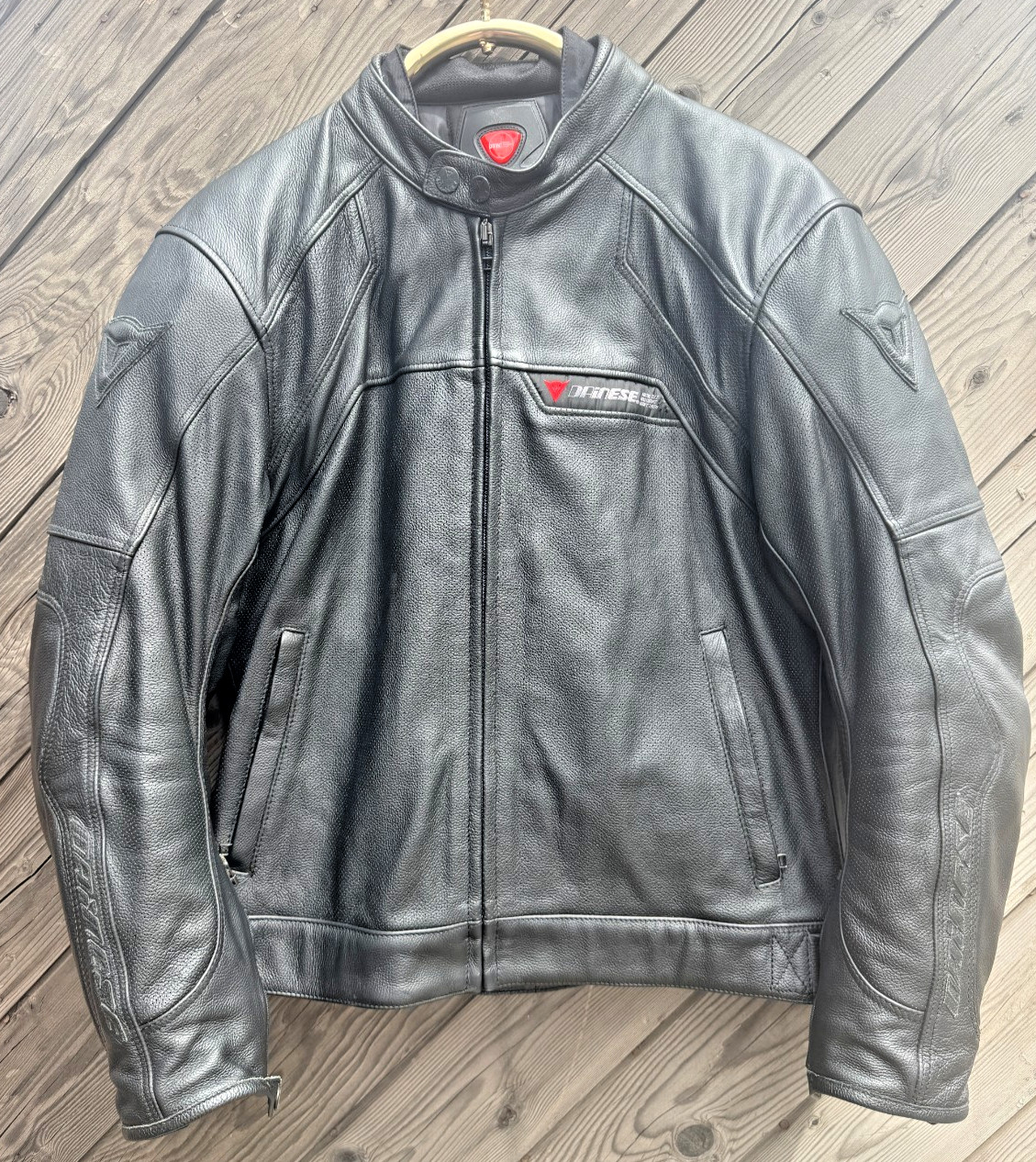 Dainese Zen Evo Motorcycle Riding Jacket size 54 Armor Protectors w/ Liner.