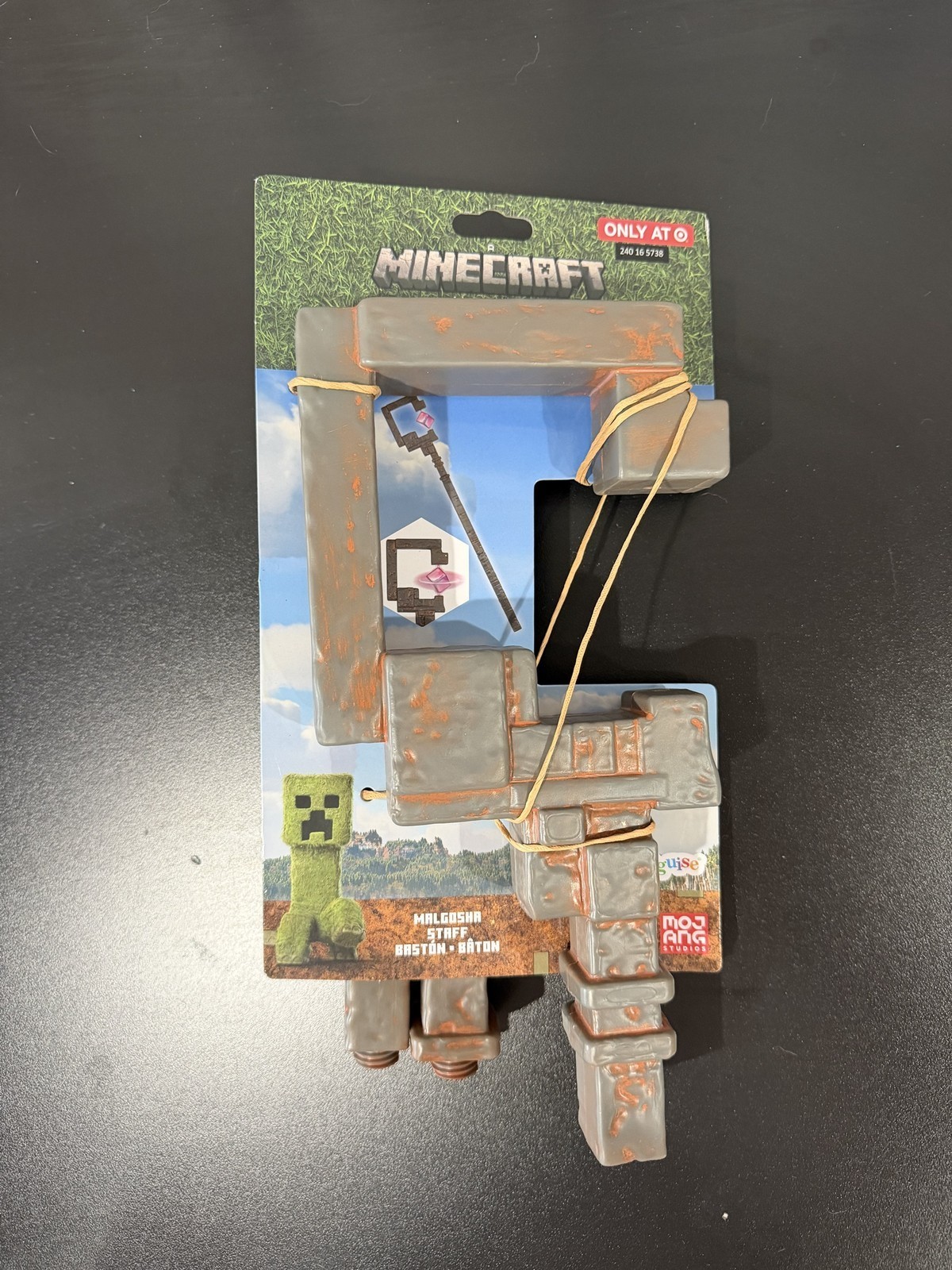Minecraft Movie Malgosha Piglin Staff Disguise Target Exclusive Costume Prop New