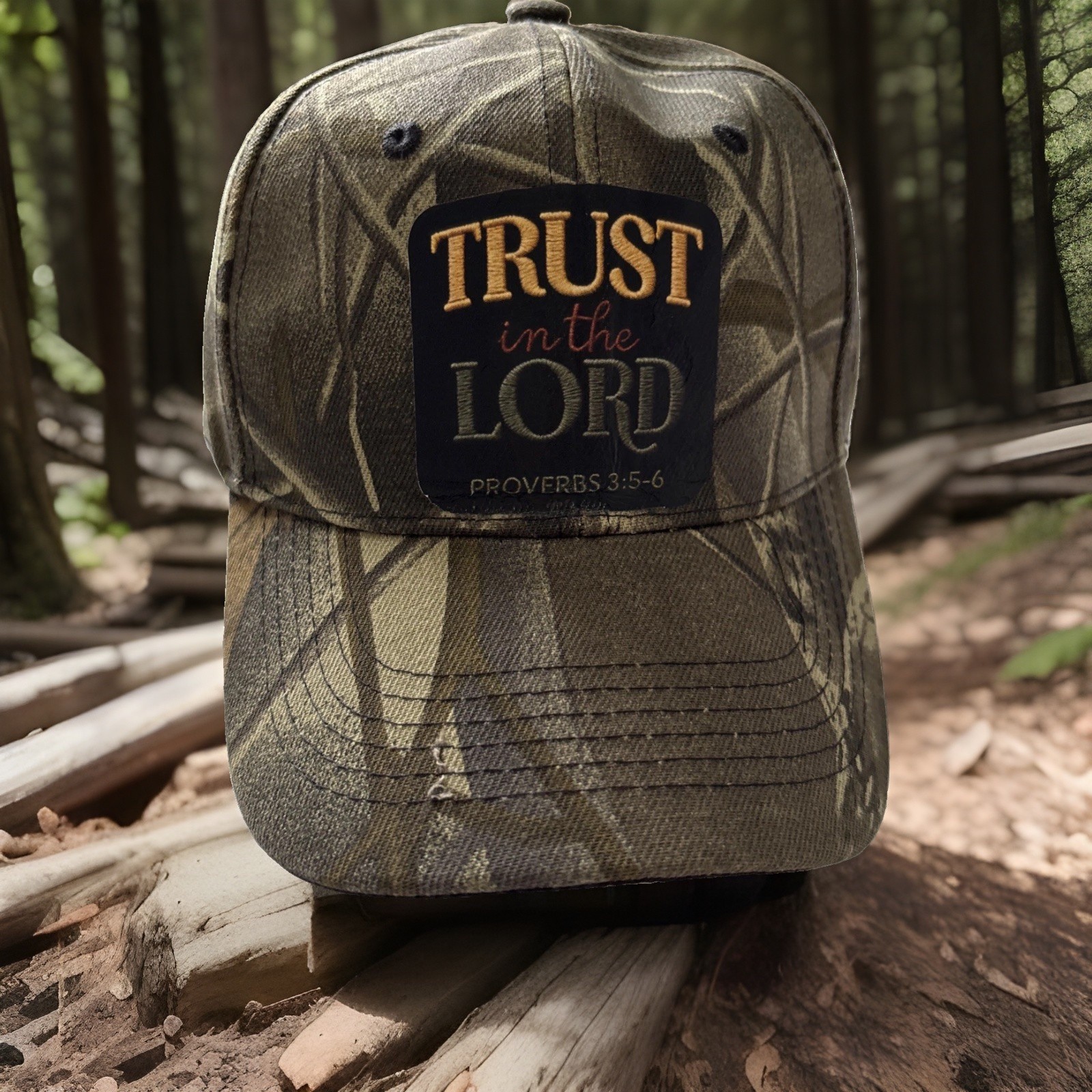 TRUST IN THE LORD Proverbs 3:5-6 Baseball Hat Christian One Size; Strapback NEW