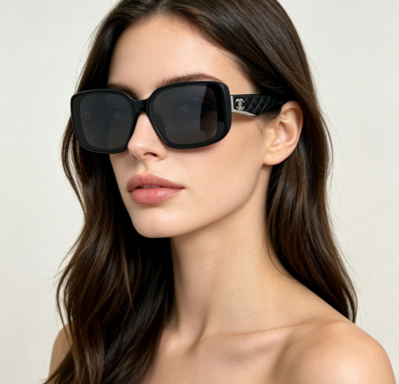 CHANEL Women\'s New Sunglasses, Model 5513, Size 63-13-140